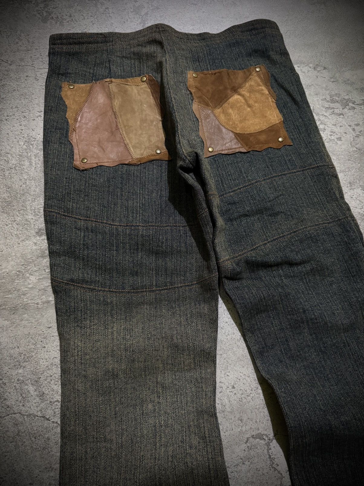Hysteric Glamour Y2k deep ifsixwasnine lgb goa style flare jeans Size US 28 / EU 44 - 4 Thumbnail