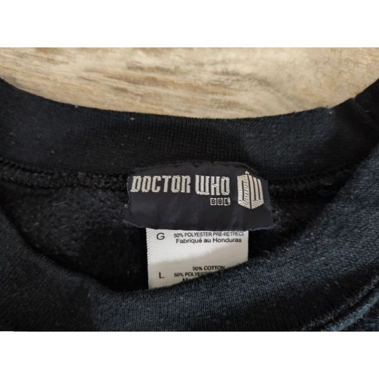 Ripple Junction Doctor Who Bbc Tardis Union Jack Fleece Sweatshirt Mens Size L Ripple Junction Size US L / EU 52-54 / 3 - 7 Thumbnail