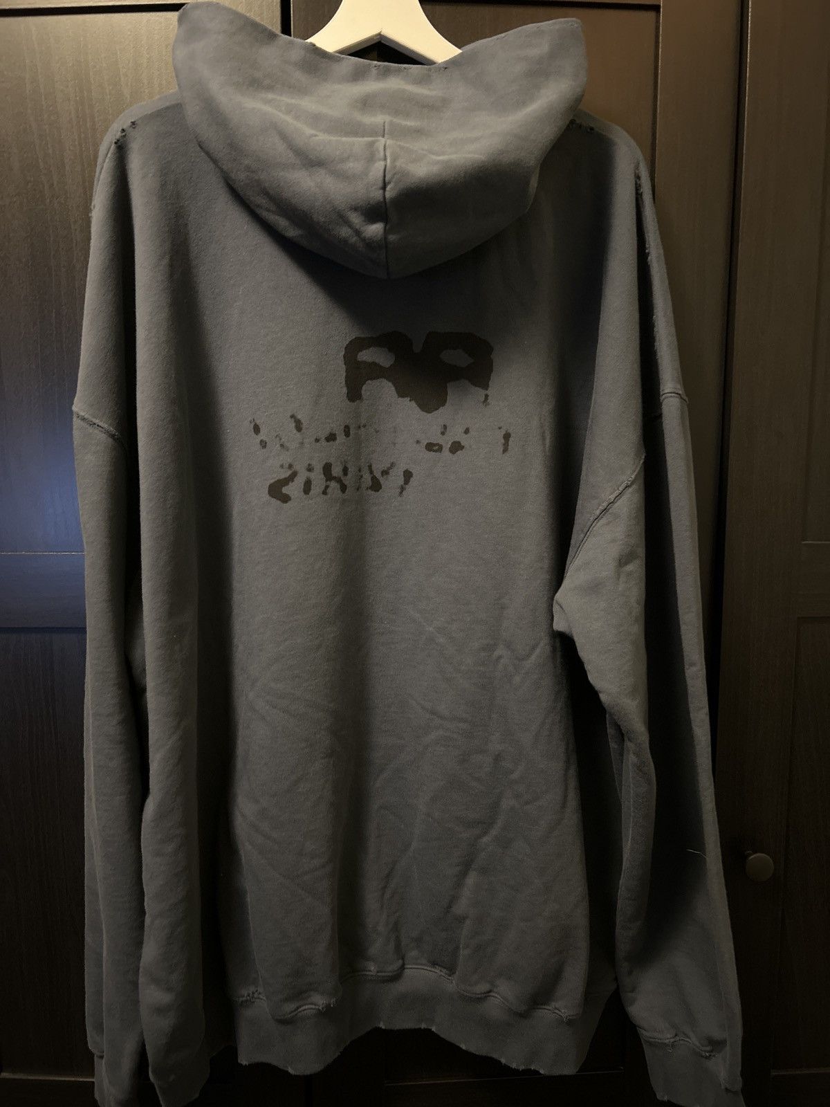 Balenciaga Balenciaga Hand Drawn Icon Hoodie Size US XS / EU 42 / 0 - 5 Thumbnail