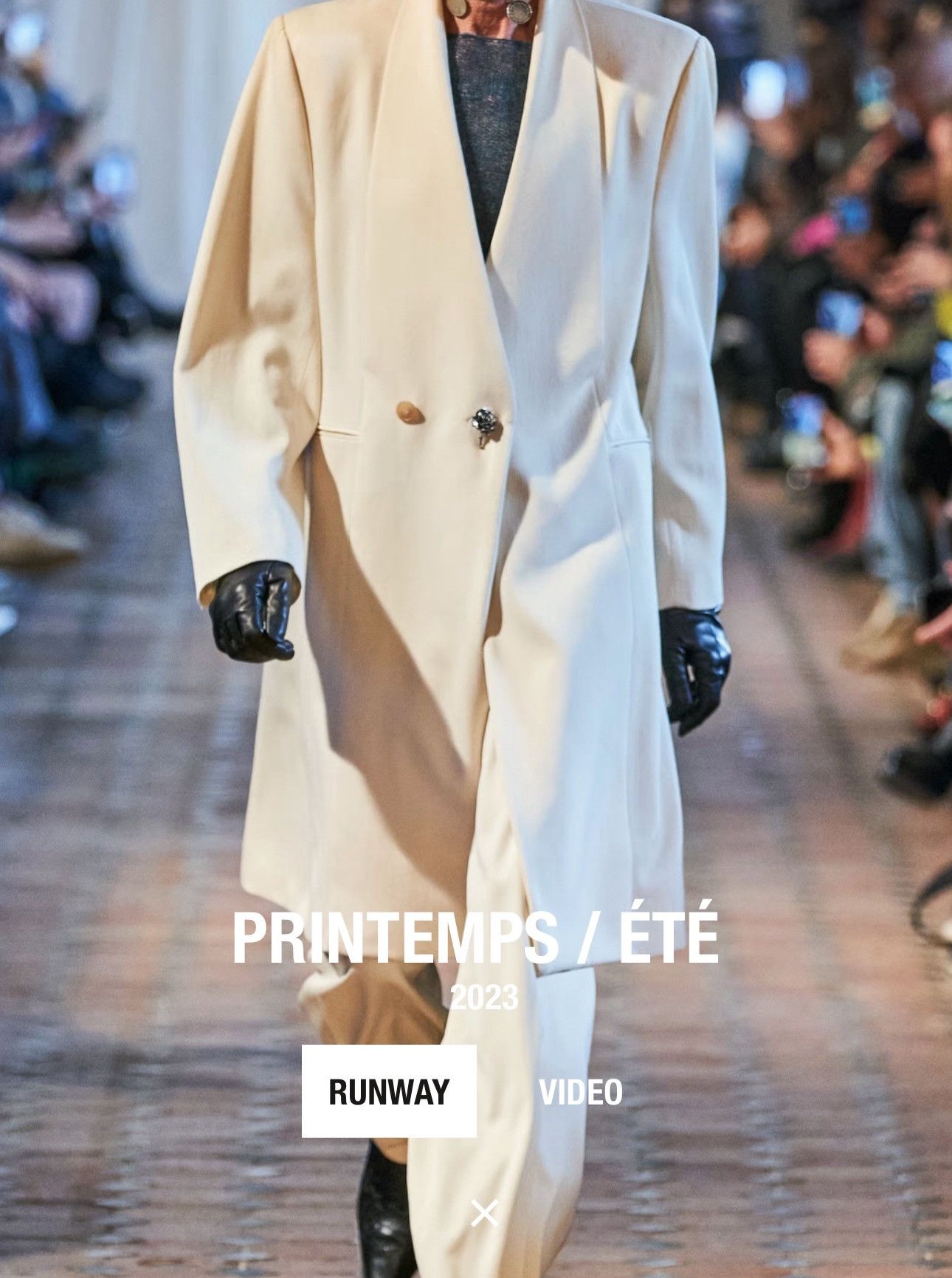 Enfants Riches Deprimes ERD ELEGANT CLASSY PARIS RUNWAY JACKET WHITE COAT Size US M / EU 48-50 / 2 - 6 Thumbnail
