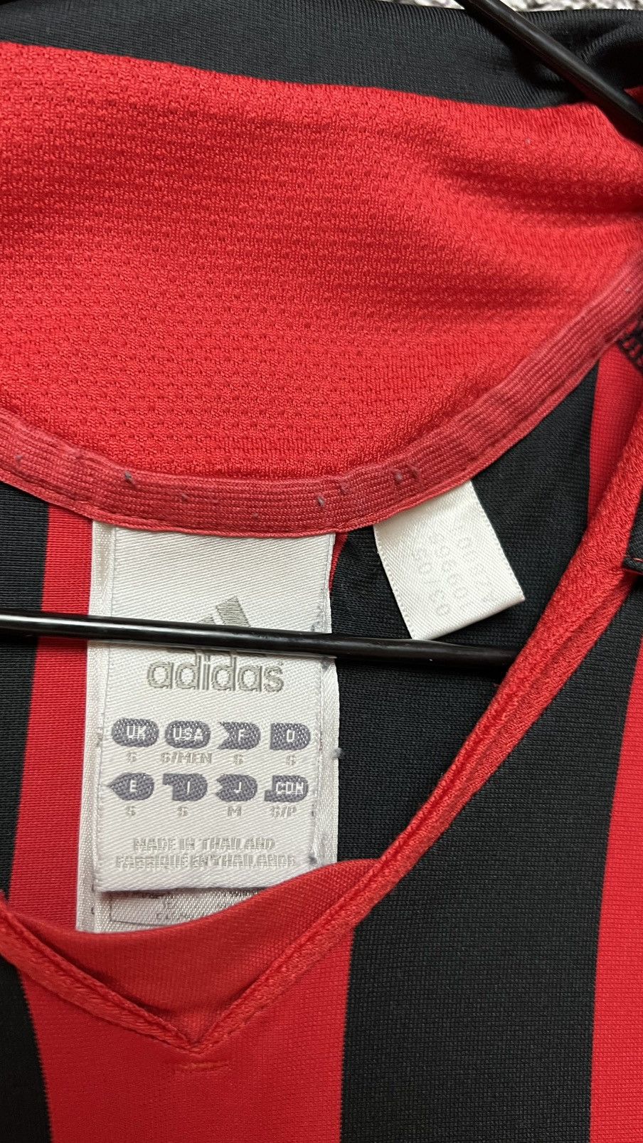 Adidas 2005-2006 ACM Milan adidas vintage zafira opel jersey Size US S / EU 44-46 / 1 - 6 Thumbnail