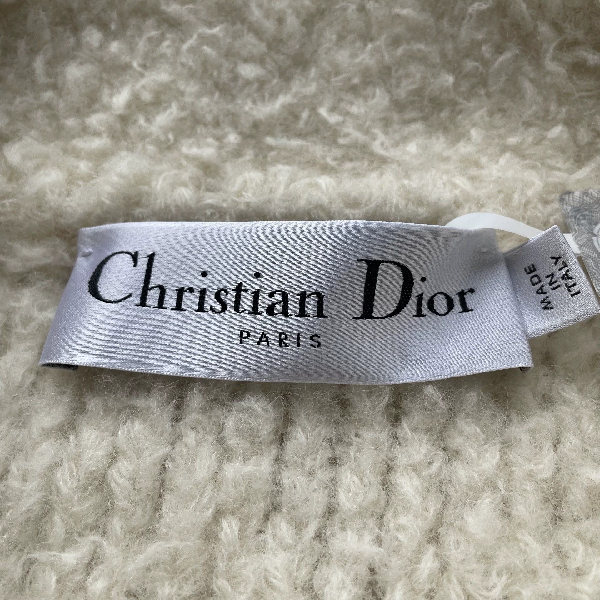 Dior DIOR Caro SS22 Women's Beige WoolBlend Lapel Jkt S Size S / US 4 / IT 40 - 5 Thumbnail