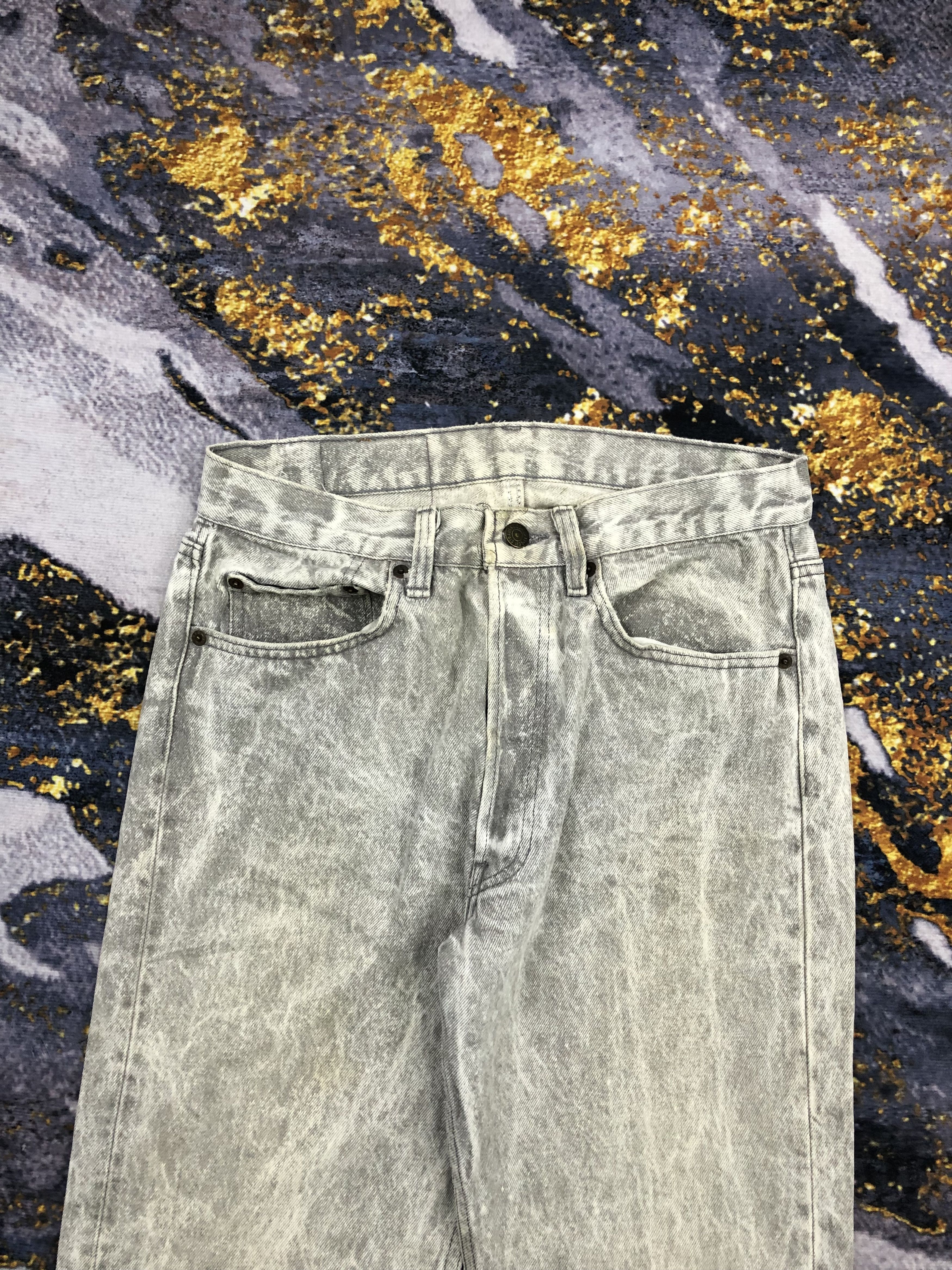 Levi's Vintage 90s Levi's 501 Acid Washed Jeans DPP0036 Size US 30 / EU 46 - 2 Thumbnail