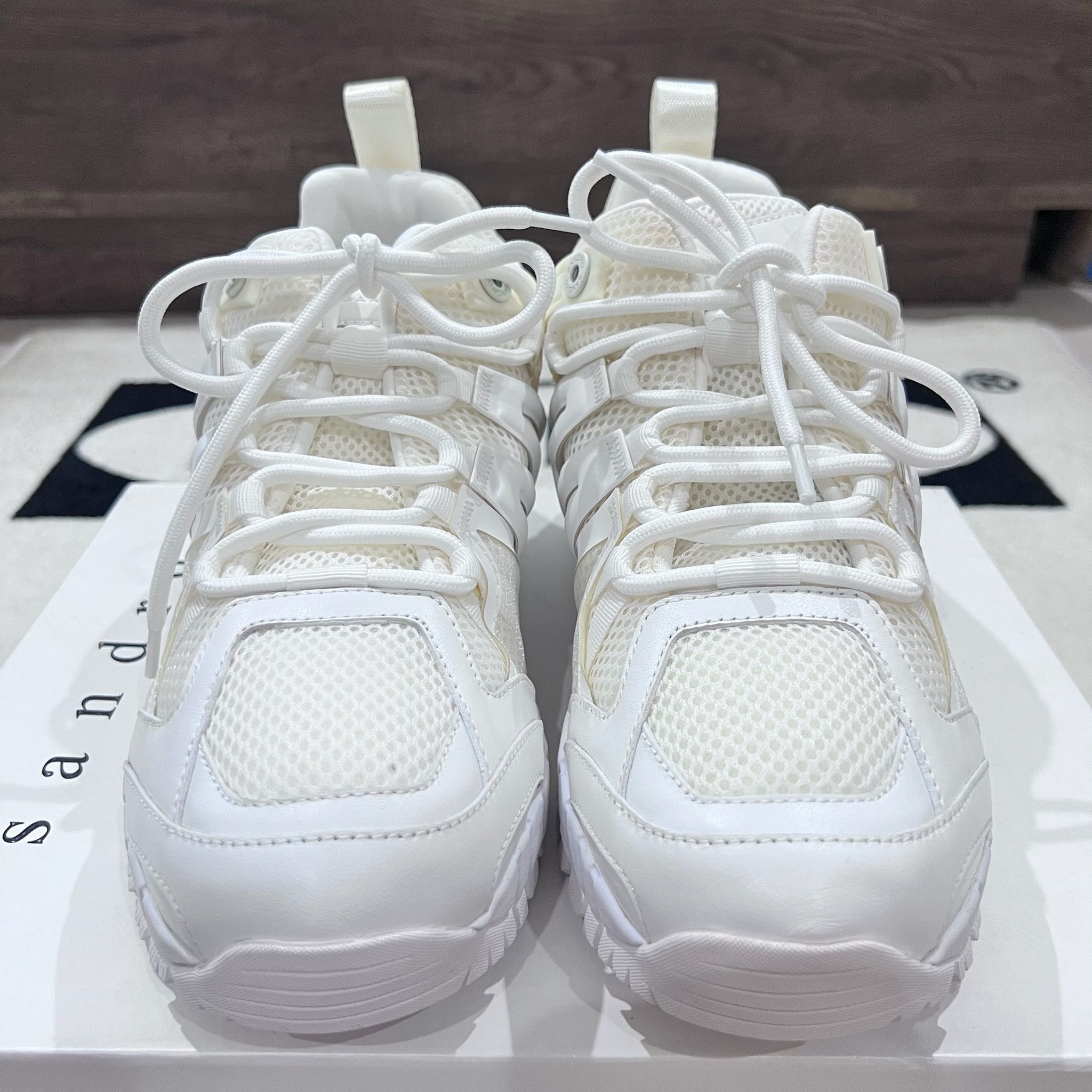 Sandro Sandro Paris Atomic H19 Monochrome Dad Chunky Sneakers Size US 9 / EU 42 - 3 Thumbnail