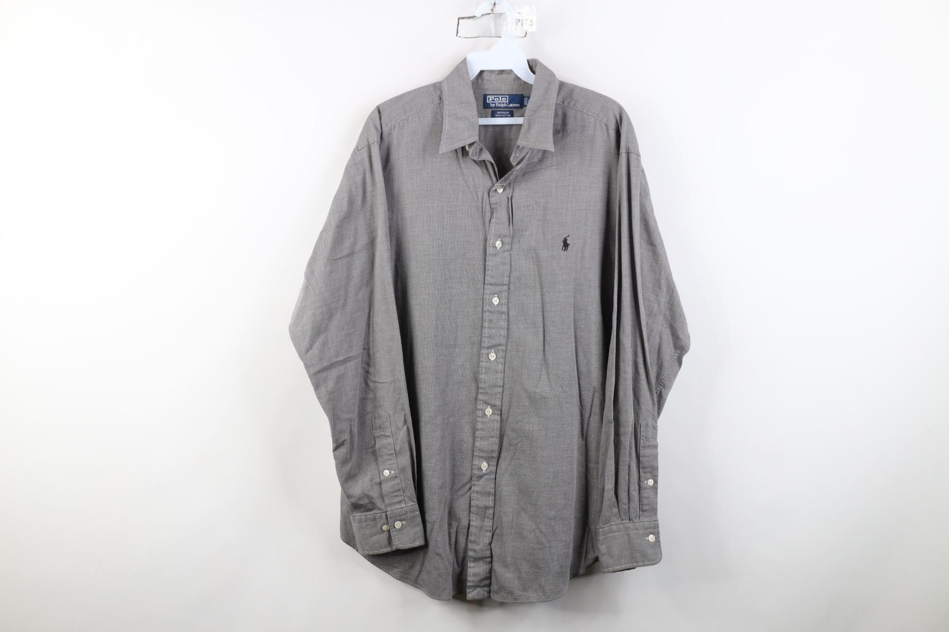 Polo Ralph Lauren Vintage 90s Ralph Lauren Andrew Collared Button Shirt Cotton Size US M / EU 48-50 / 2 - 1 Thumbnail