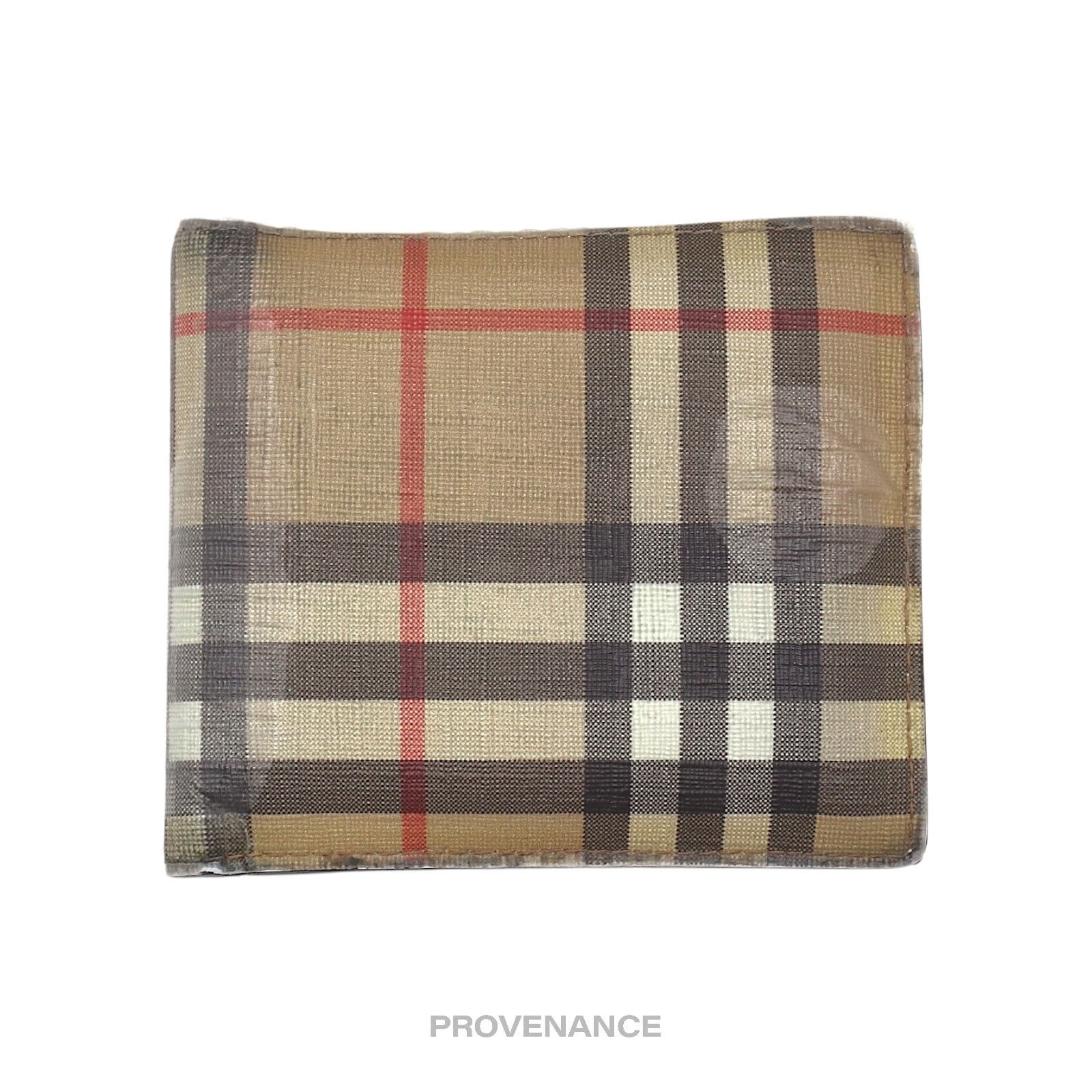 Burberry 🔴 Burberry Bifold Wallet - Nova Check Black Size ONE SIZE - 1 Thumbnail