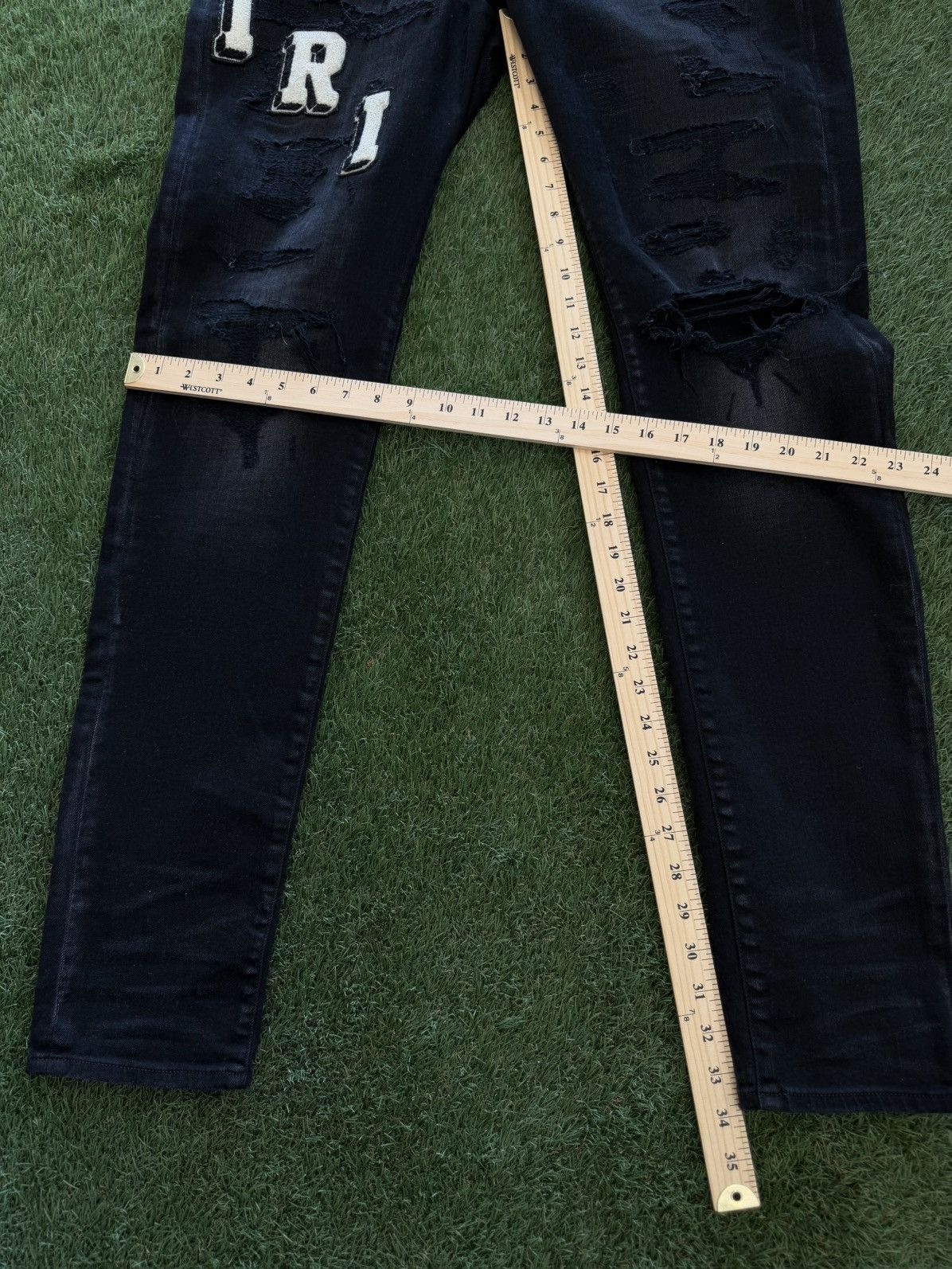 Amiri Amiri Black White Amiri Logo Size 36 CLEAN 🧼 Size US 36 / EU 52 - 19 Thumbnail