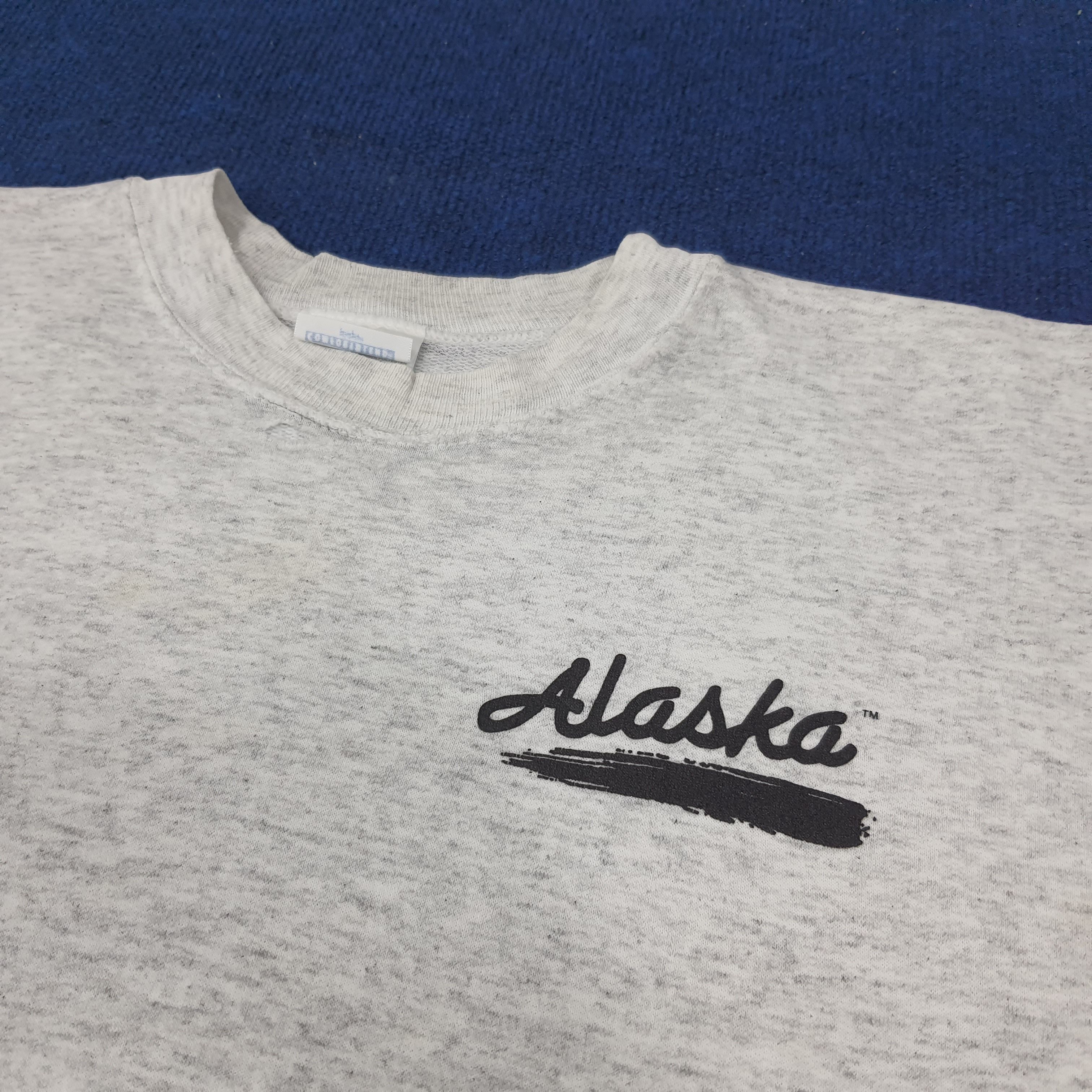 Vintage Vintage Alaska The Last Frontier Sweatshirt C230N10 Size US XXL / EU 58 / 5 - 2 Thumbnail