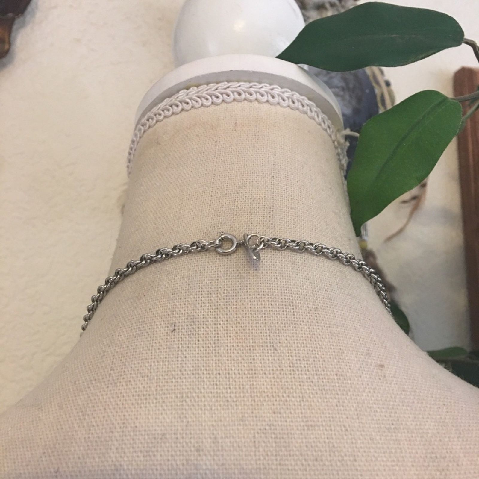 Vintage Vintage Whiting & Davis crystal pendant with chain Size ONE SIZE - 6 Thumbnail
