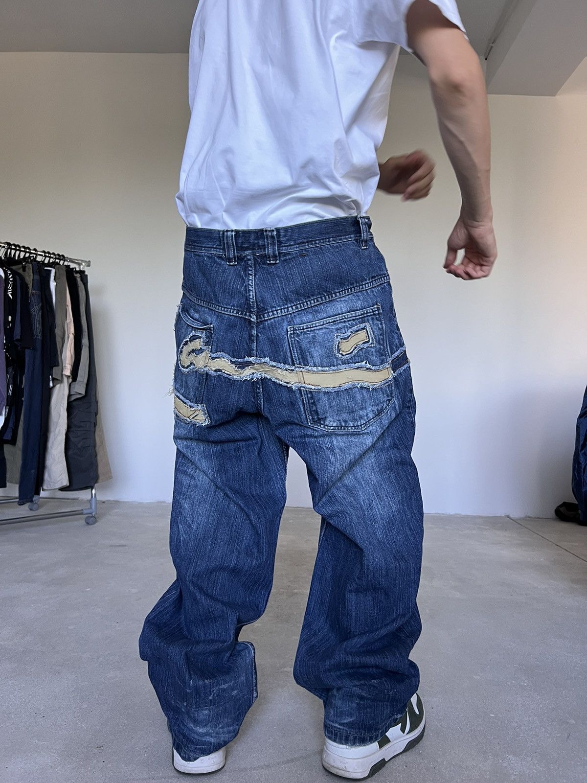 Karl Kani Vintage Karl Kani jeans buggy rap Brooklyn Size US 38 / EU 54 - 16 Thumbnail