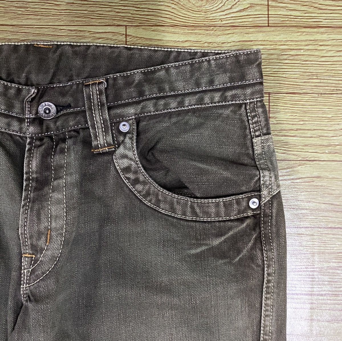 semanticdesign Very Rare Vintage Brand Semantic Design Flared Jeans 1990s Size US 32 / EU 48 - 6 Thumbnail
