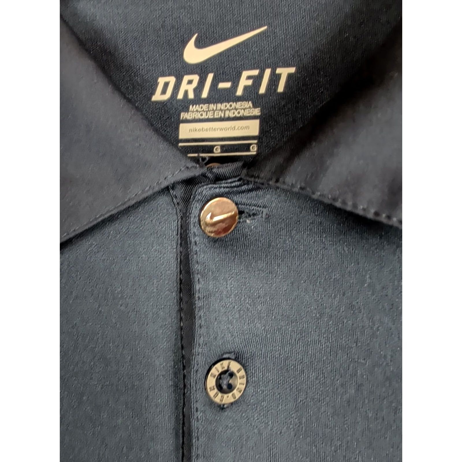 Nike Nike Dri-Fit Pitt Panthers Polo Shirt Men's L Navy Short Sleeve Golf Shirt Size US L / EU 52-54 / 3 - 4 Thumbnail
