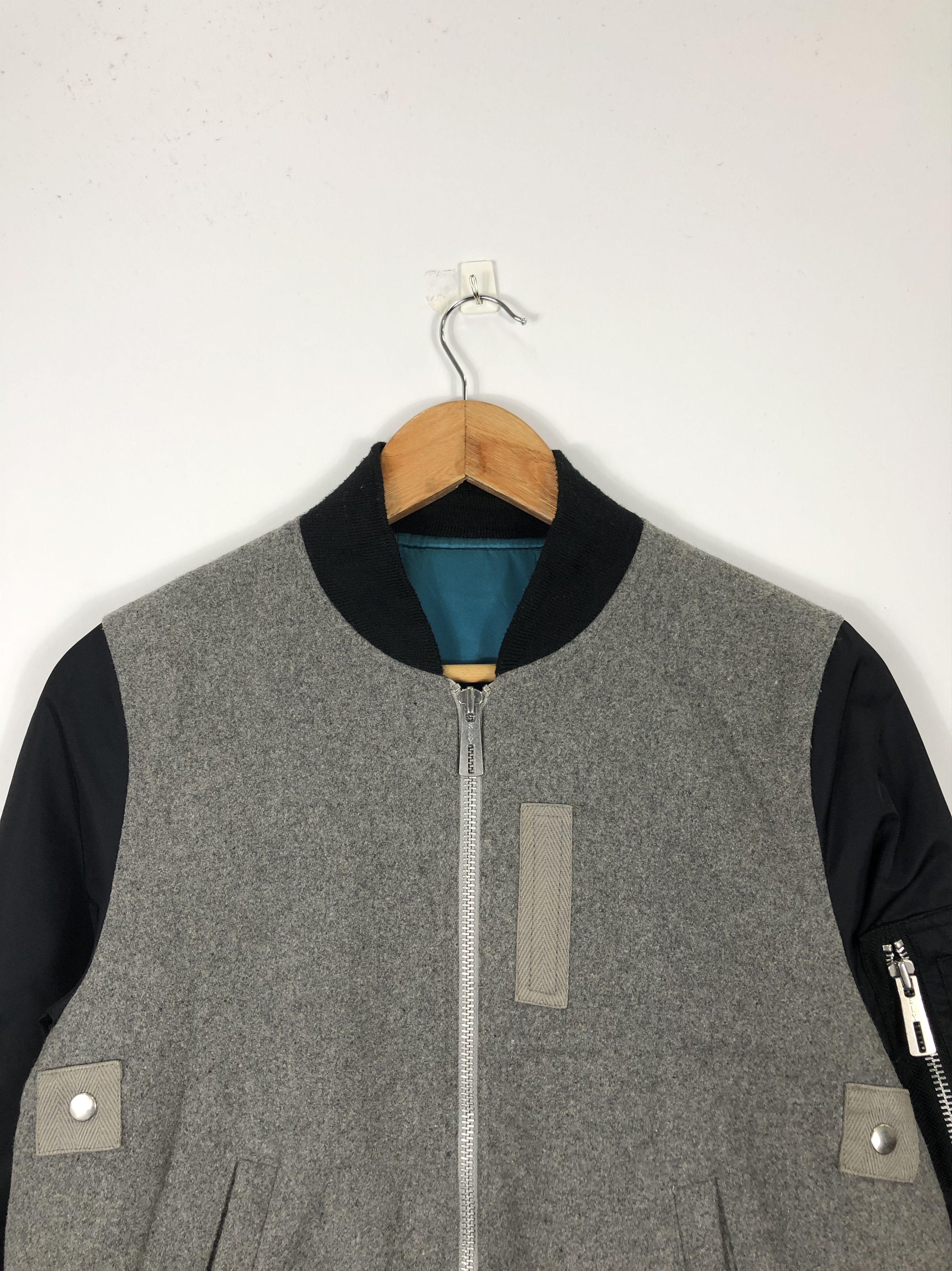 Japanese Brand Japanese Brand Bomber Jacket Varsity Style V0178 Size US M / EU 48-50 / 2 - 2 Thumbnail