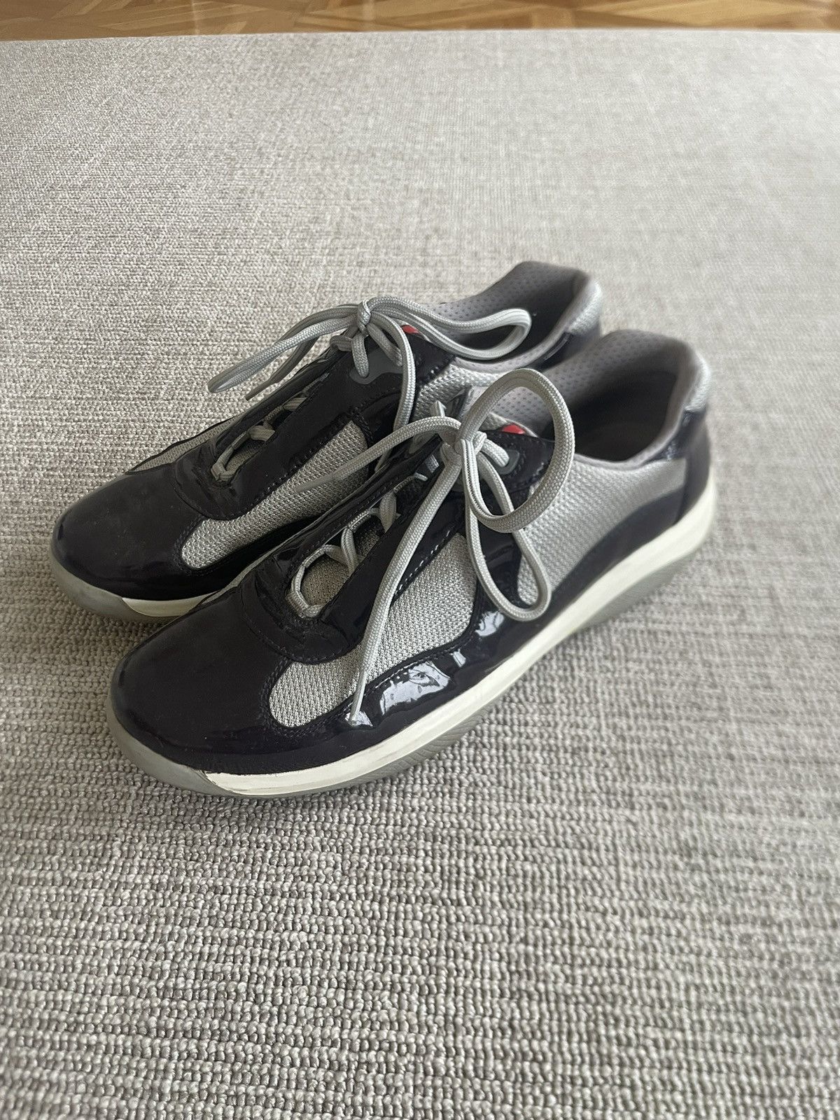 image of Vintage Prada America’S Cup Sneaker in Purple, Men's (Size 10.5)