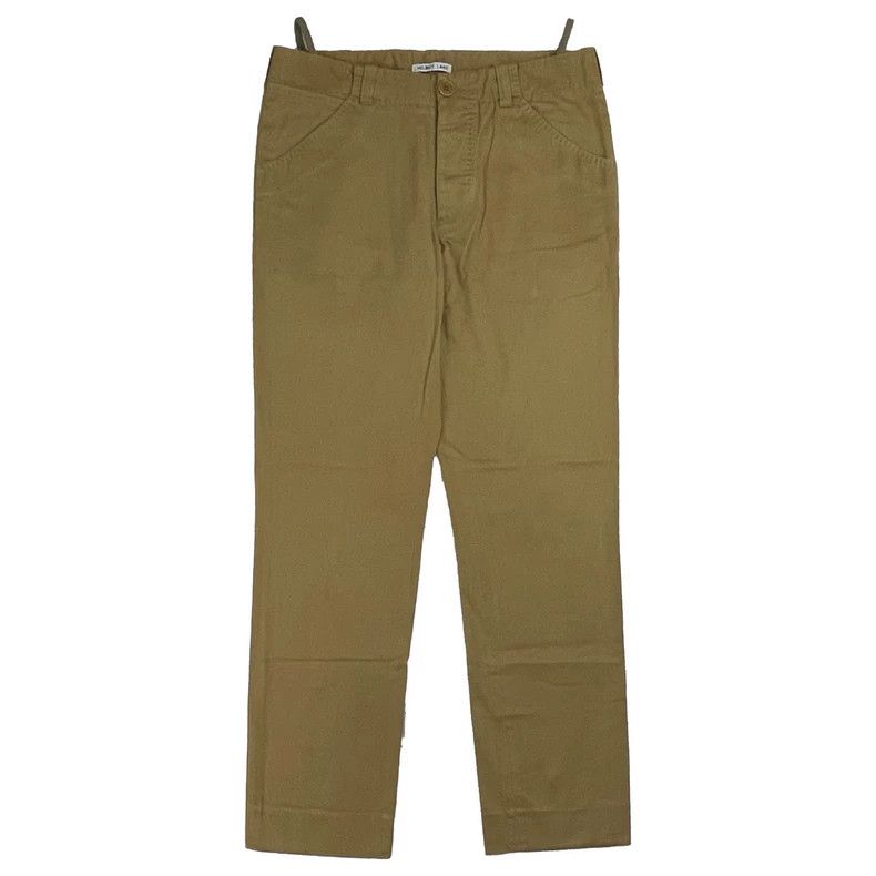 Helmut Lang HELMUT LANG size50 Hand sewn khaki trousers Size US 34 / EU 50 - 1 Thumbnail