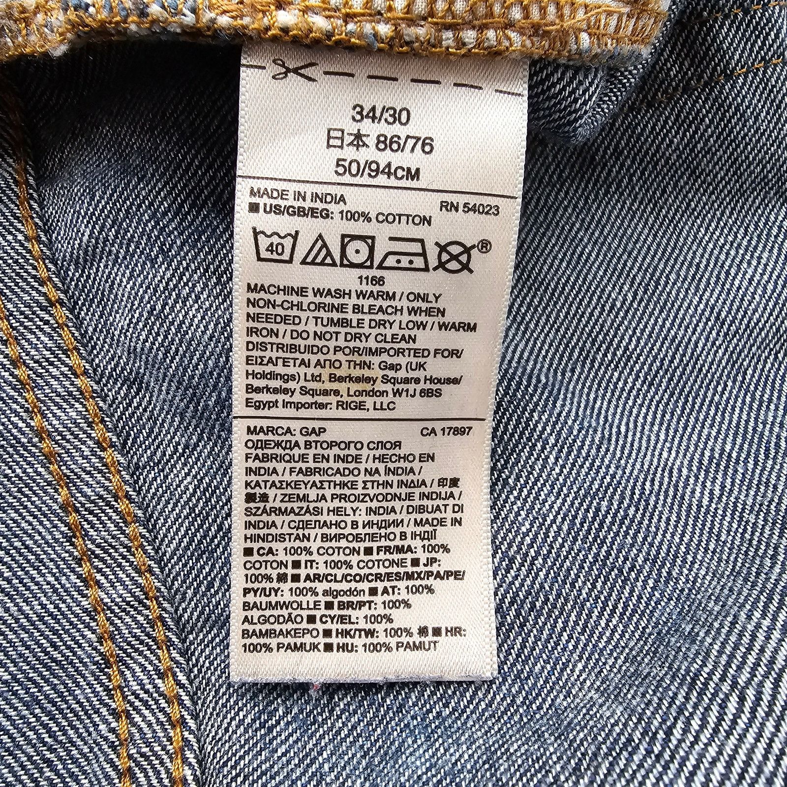 Banana Republic Banana Republic Blue Denim Jeans Pants Bottoms Men's 34x30 Size US 34 / EU 50 - 6 Thumbnail