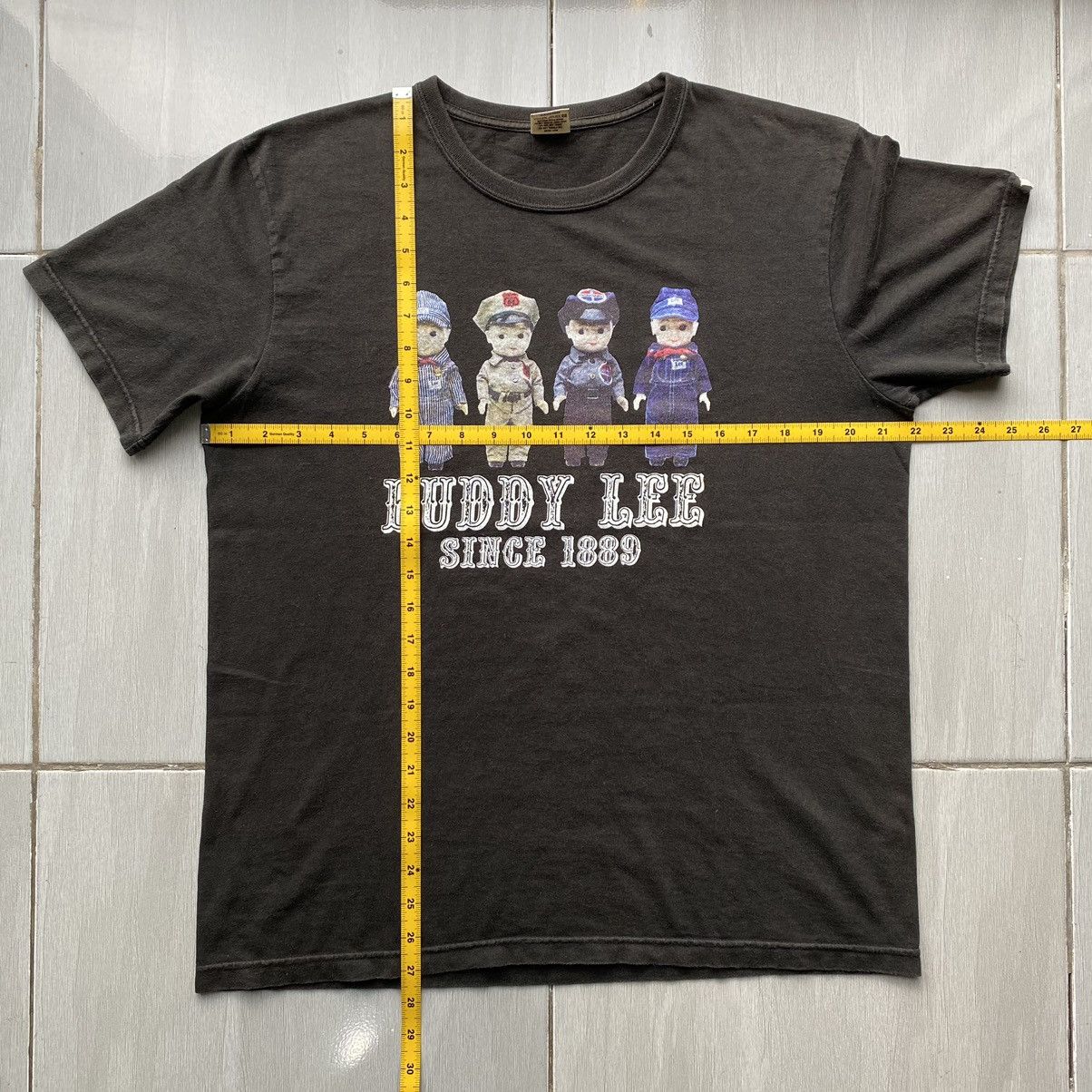 Vintage Lee Miniatur Buddy Lee Print Army Japanese Style Police Size US L / EU 52-54 / 3 - 16 Thumbnail