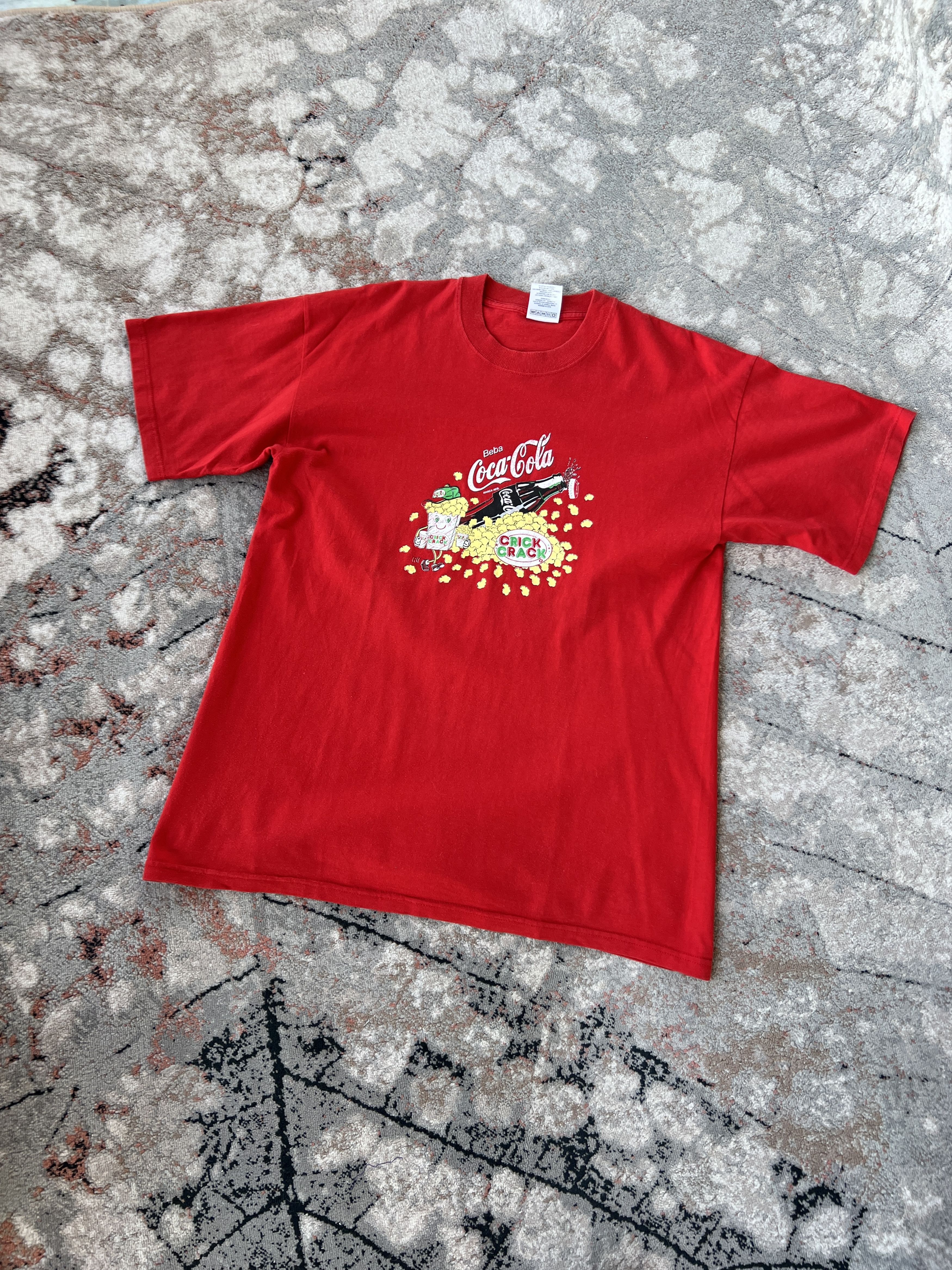 Coca Cola Coca Cola Beba Crick Crack Vintage Tee Size US L / EU 52-54 / 3 - 1 Thumbnail