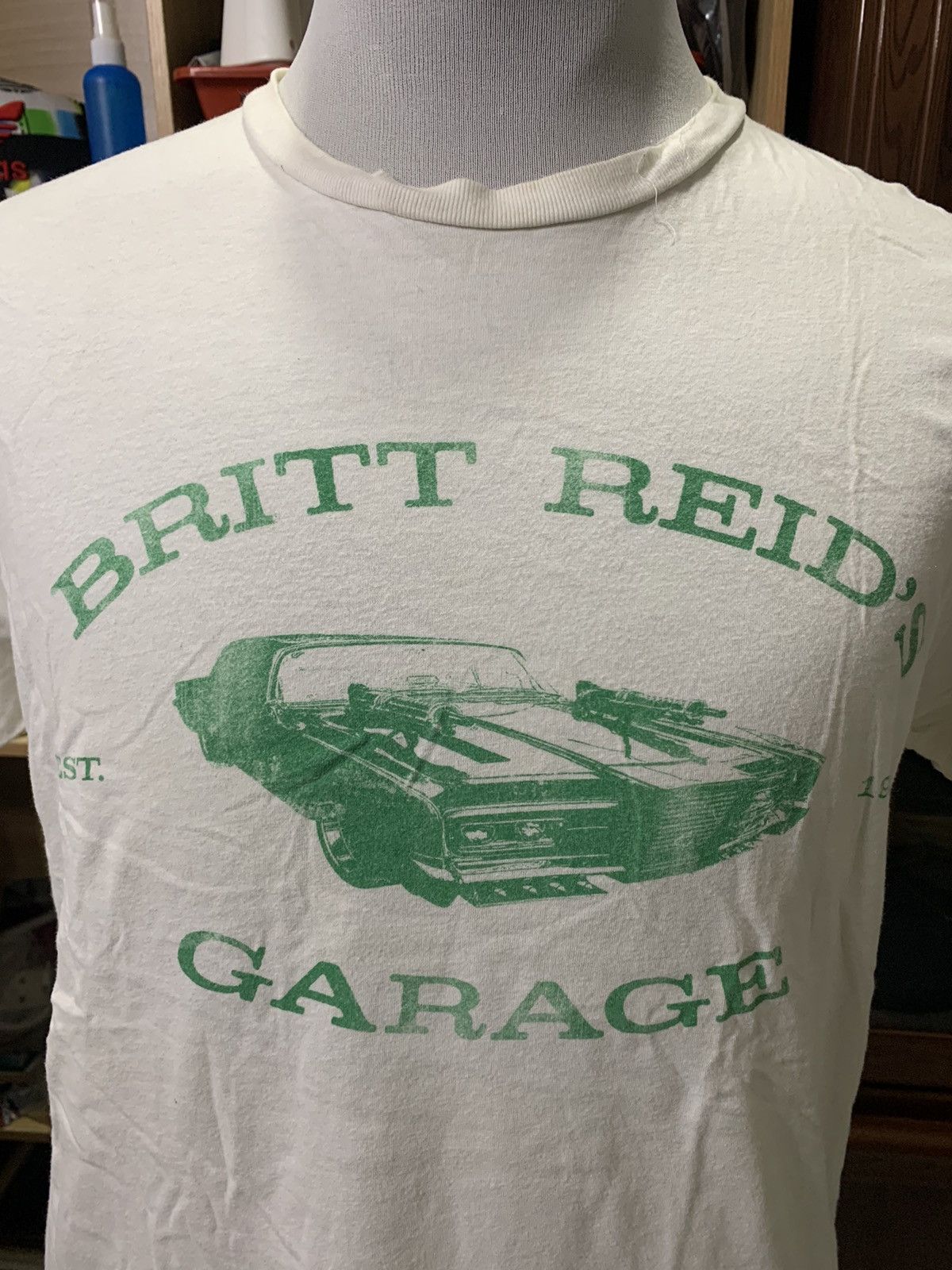 Other Movie Tee The Green Hornet White T Shirt Missing Tag Size US M / EU 48-50 / 2 - 2 Thumbnail