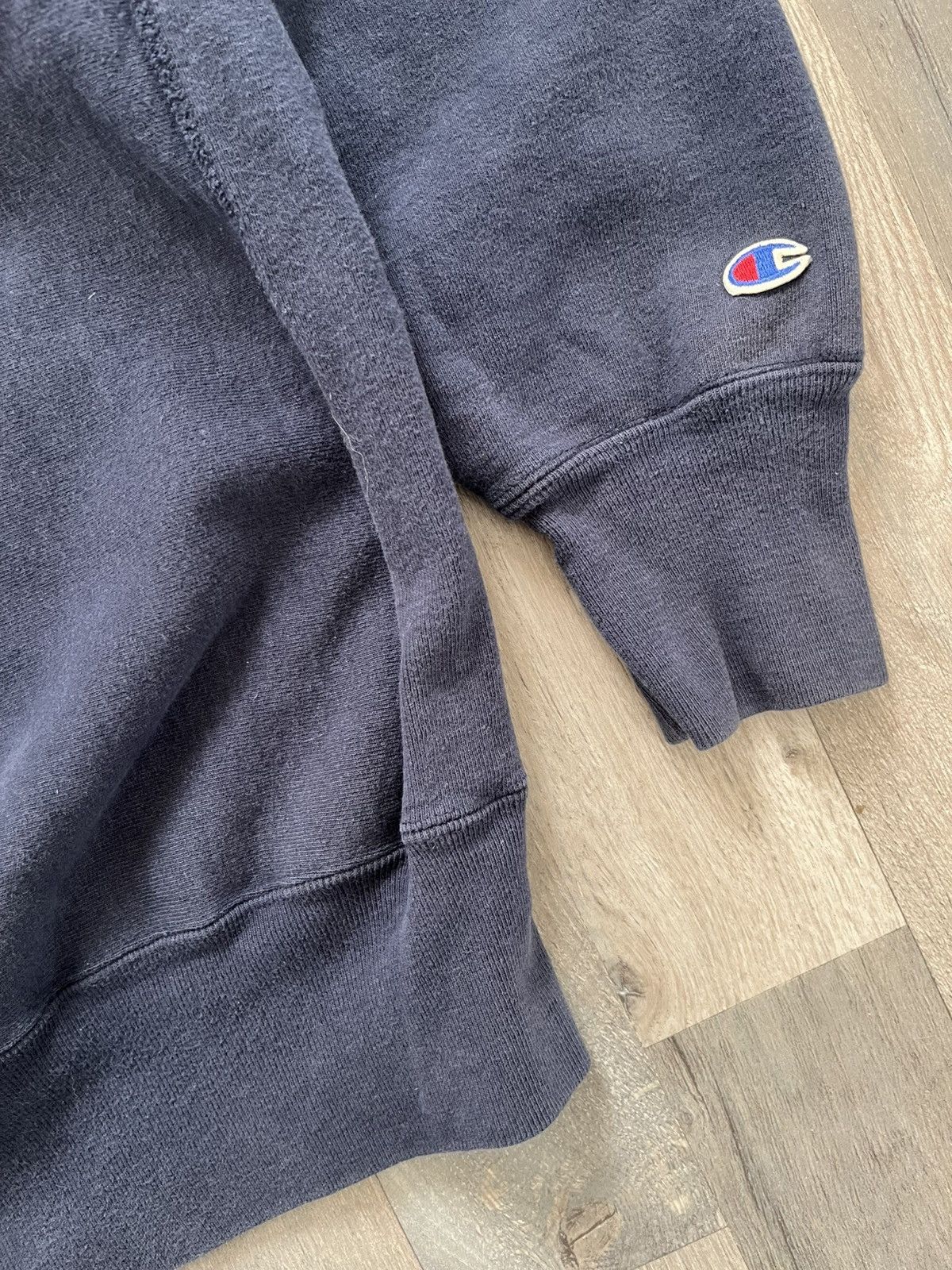 Champion Vintage 80s Champion Reverse Weave Crewneck Deep Navy Size US XL / EU 56 / 4 - 3 Thumbnail