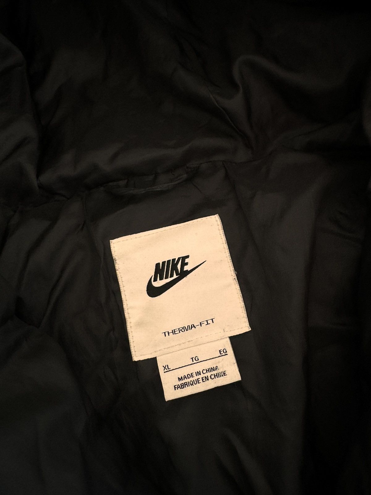 Nike × Nike ACG NIKE PUFFER DOWN BASIC LOGO OVERSIZE NYLON JACKET Size US XL / EU 56 / 4 - 7 Thumbnail