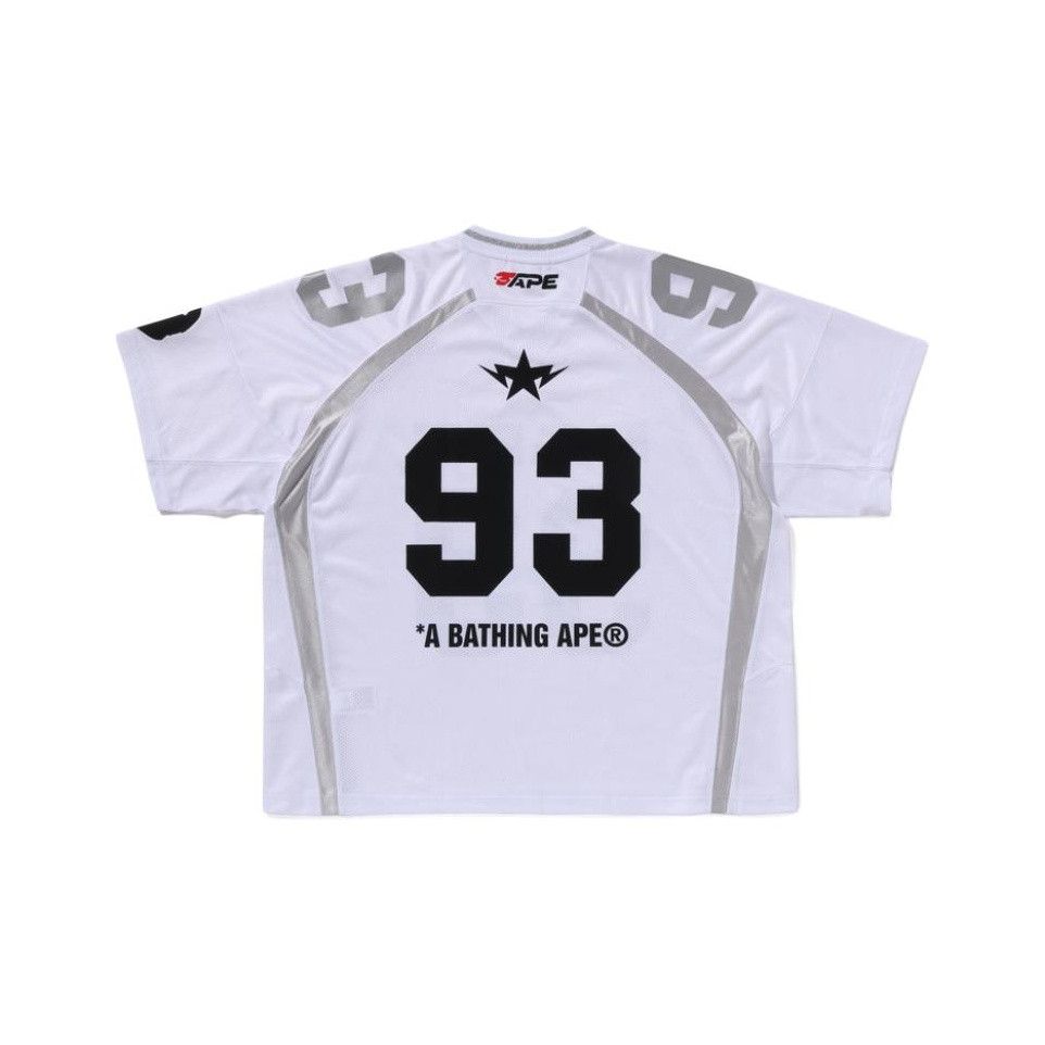 Bape A Bathing Ape Logo Soccer Jersey Size M Size US M / EU 48-50 / 2 - 1 Thumbnail