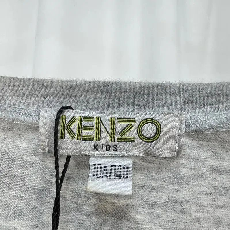Kenzo KENZO Gray Cotton Graphic Short Sleeve T-Shirt . Size XS / US 0-2 / IT 36-38 - 5 Thumbnail
