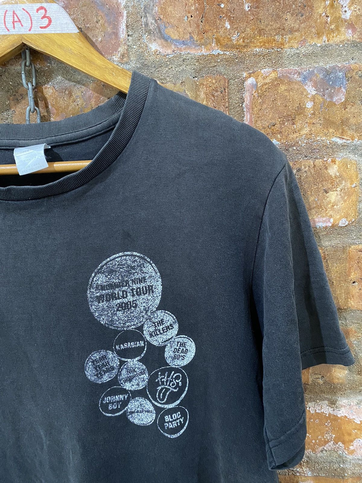 Band Tees × Number (N)ine × Takahiromiyashita The Soloist. OG 2005 Number Nine band world tour tee Size US M / EU 48-50 / 2 - 3 Thumbnail