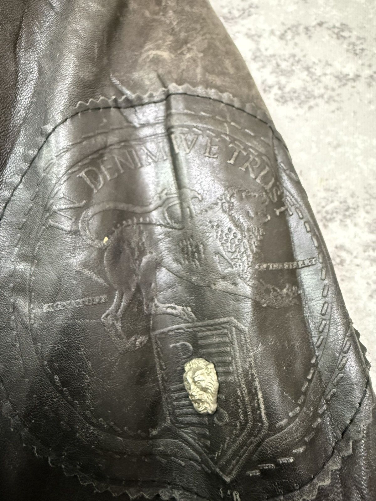 Parasuco Vintage Parasuco Double Colar Rider Jacket Leather Size US M / EU 48-50 / 2 - 4 Thumbnail