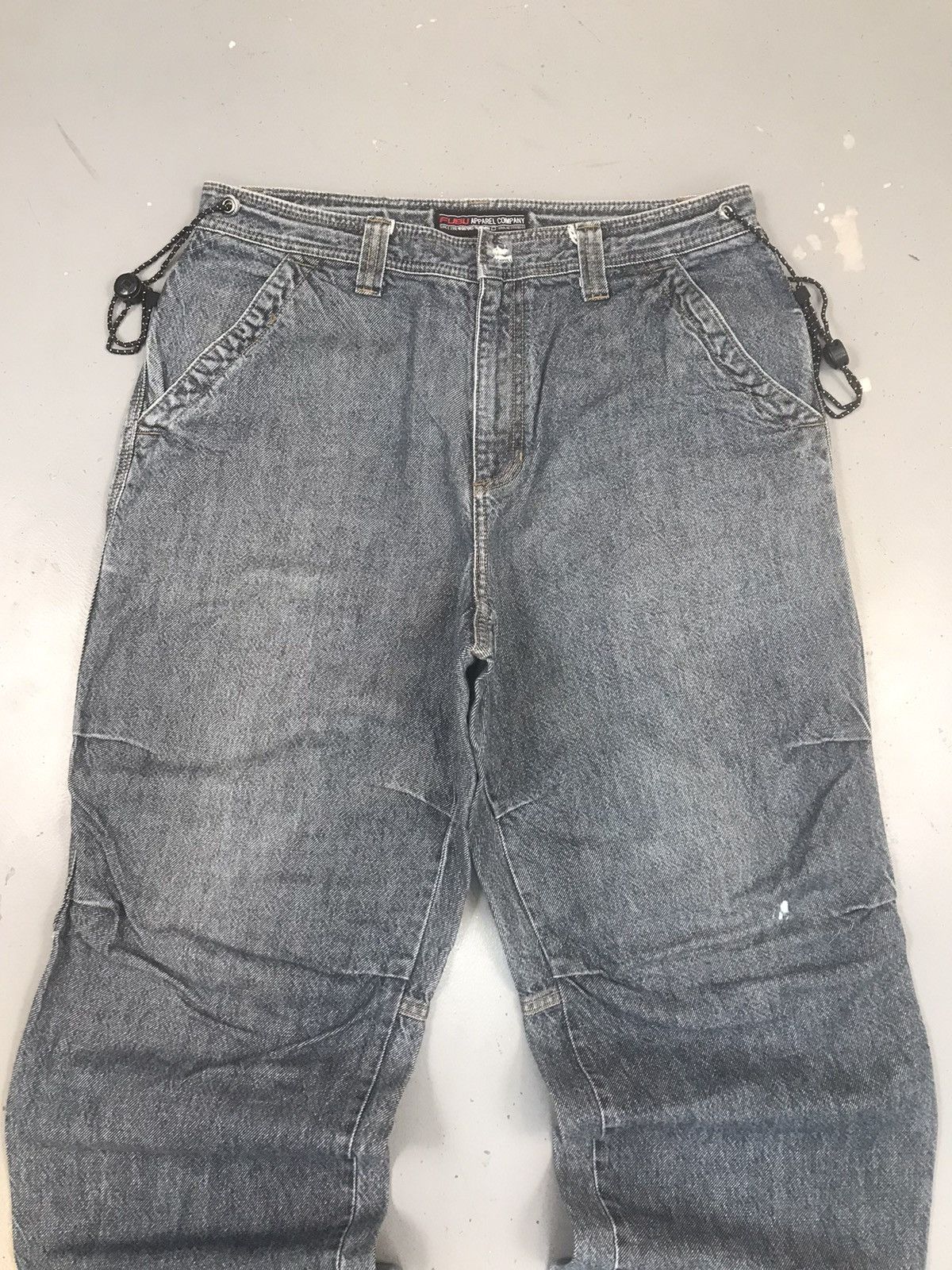 Fubu × Vintage Rare vintage Fubu apparel company embroidered cargo denim Size US 34 / EU 50 - 5 Thumbnail