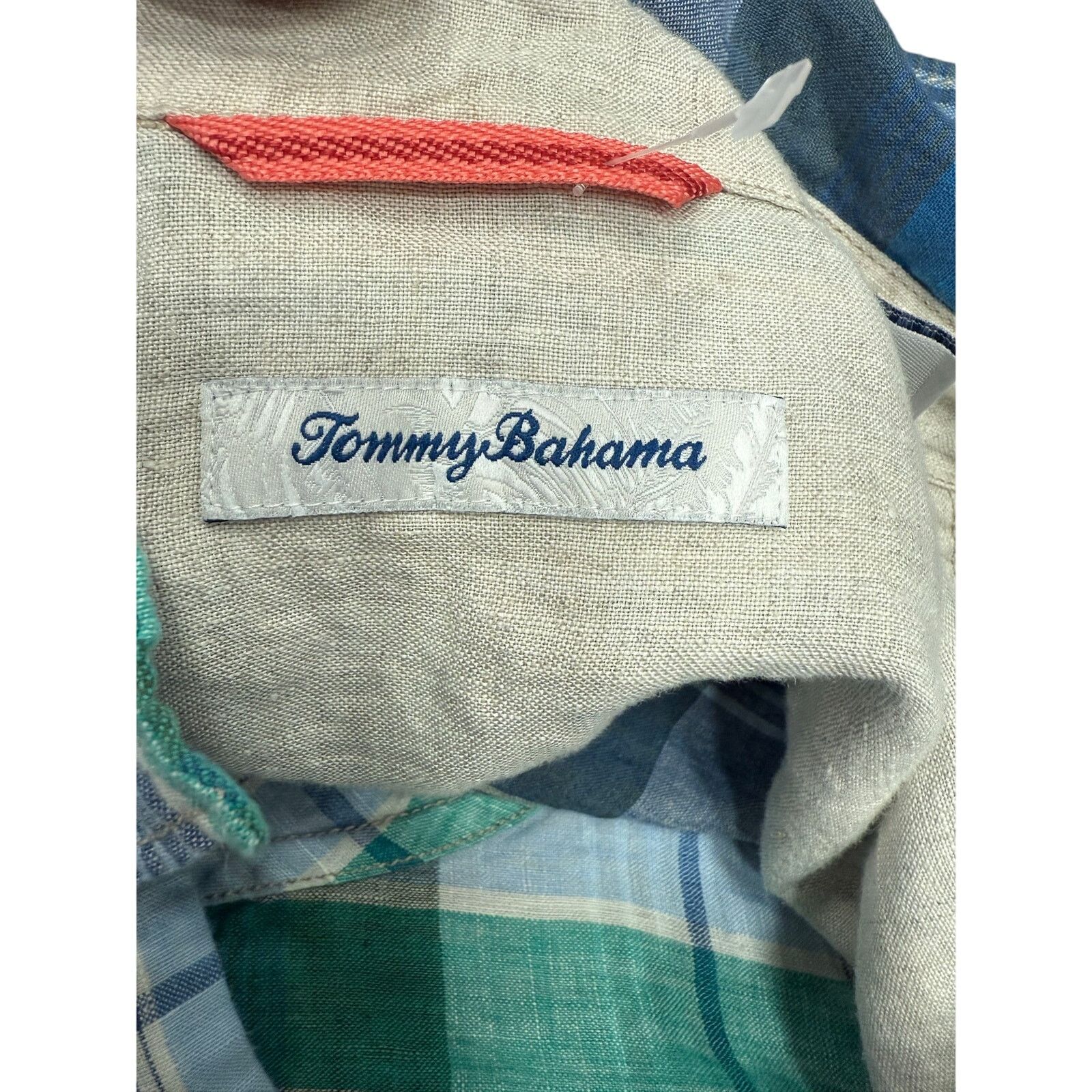 Tommy Bahama Tommy Bahama Men's Shirt sz Large 100% Linen # G672 Size US L / EU 52-54 / 3 - 5 Thumbnail