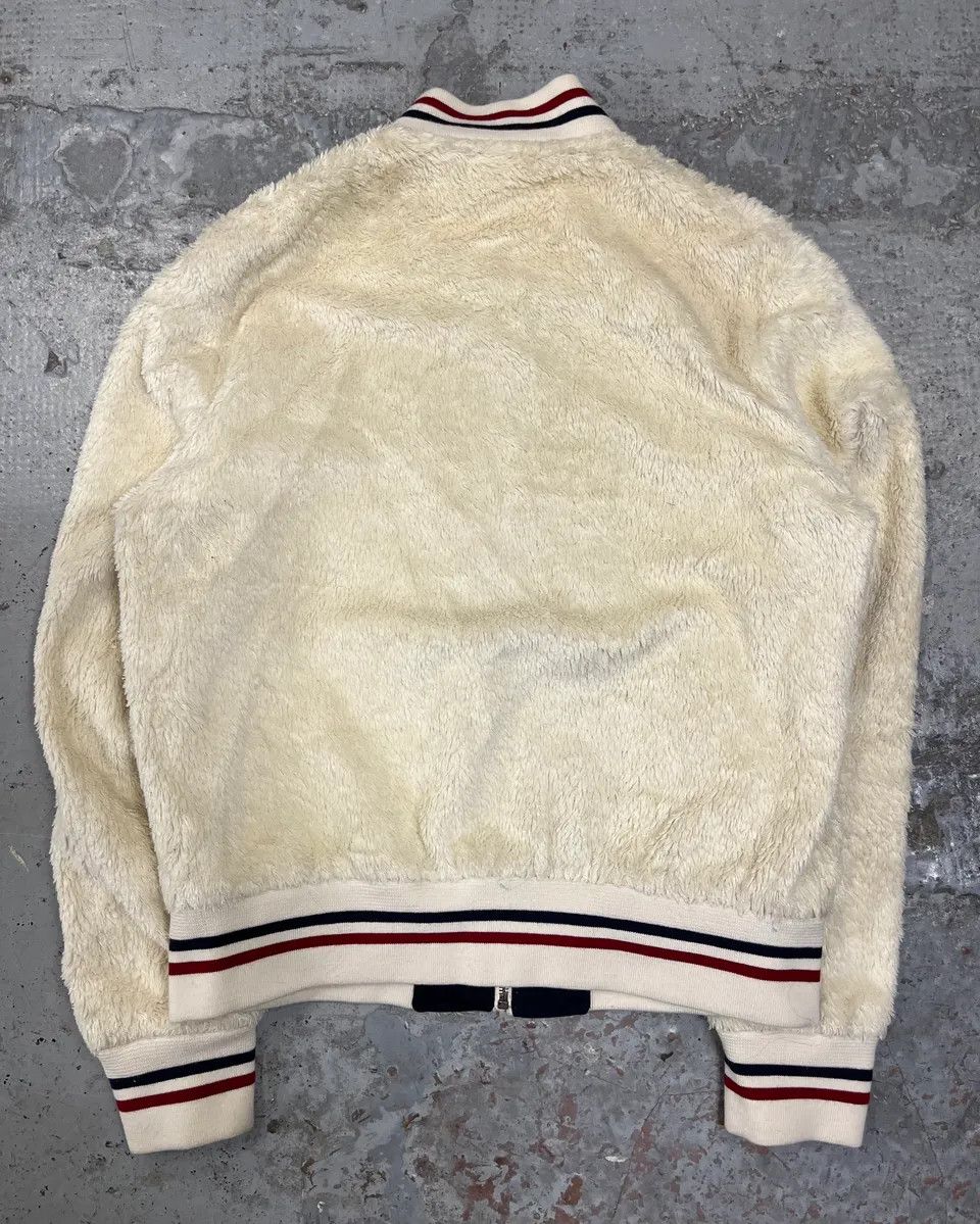 Saint Laurent Paris SS2016 Saint Laurent Cream Faux Fur Bomber Jacket Size US S / EU 44-46 / 1 - 7 Thumbnail