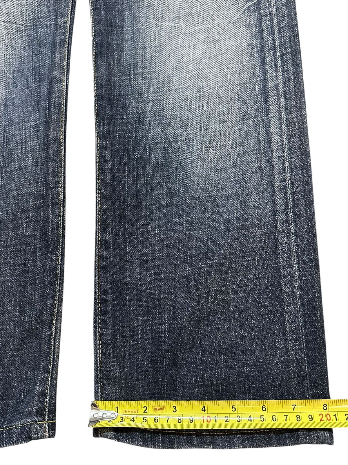 Edwin Vintage Japan Edwin 502 Faded Wash Style Loose Jeans Size US 32 / EU 48 - 16 Thumbnail