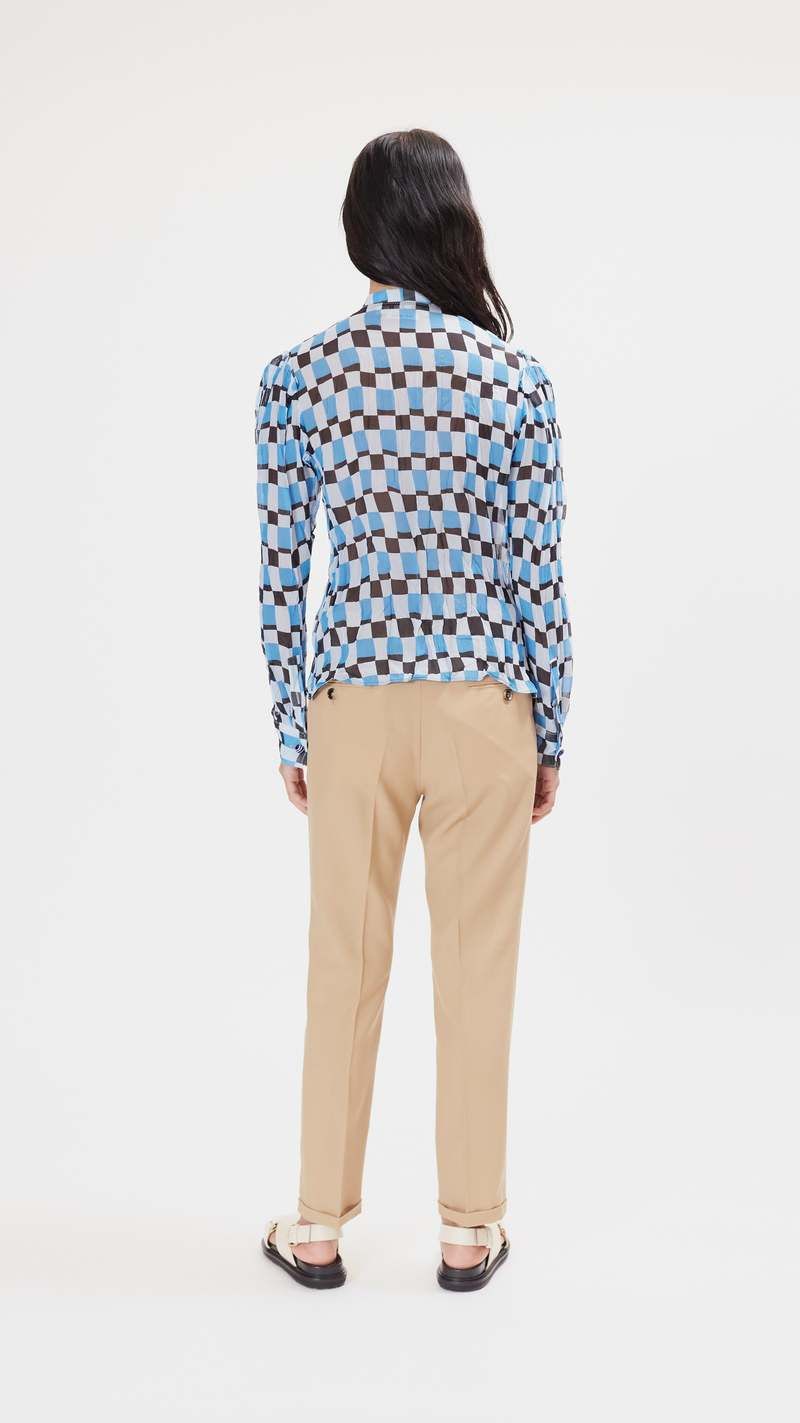Marni o1y1125 Checked Shirt in Multicolor Size M / US 6-8 / IT 42-44 - 5 Thumbnail