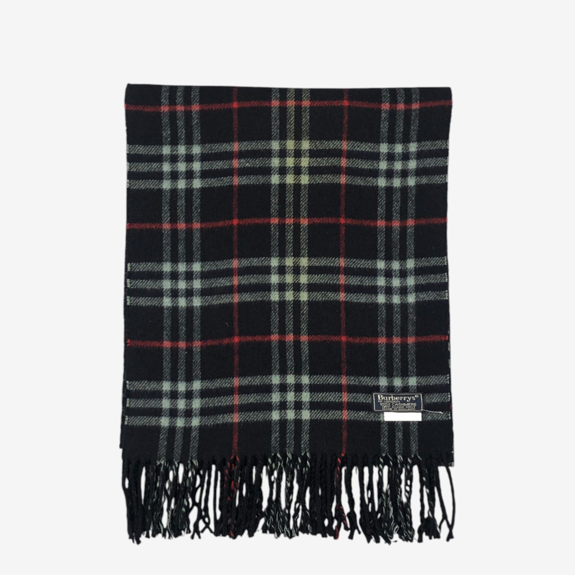 Burberry Vintage Burberry Scarf Muffler Wool Nova Check Scarves Size ONE SIZE - 2 Thumbnail
