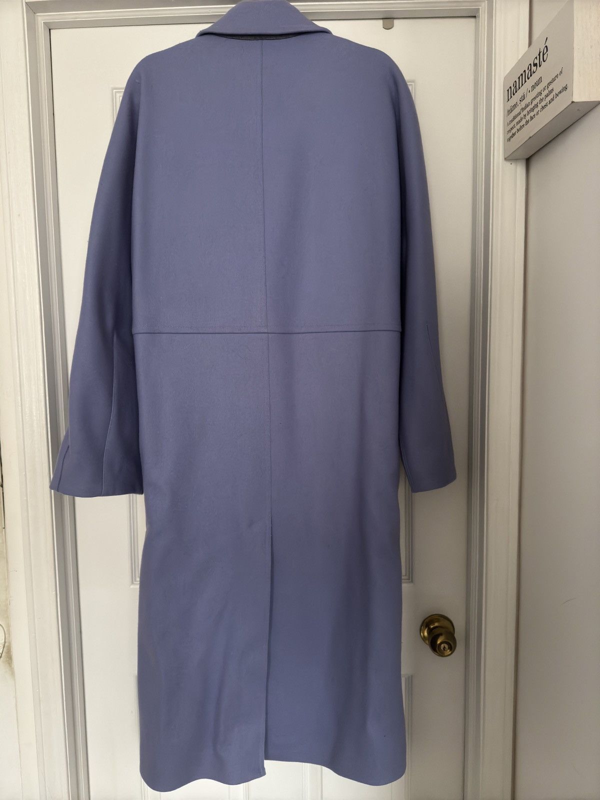 Maison Kitsune Unisex Oversize Double breasted Wrap Coat - M Unisex Size US M / EU 48-50 / 2 - 2 Thumbnail