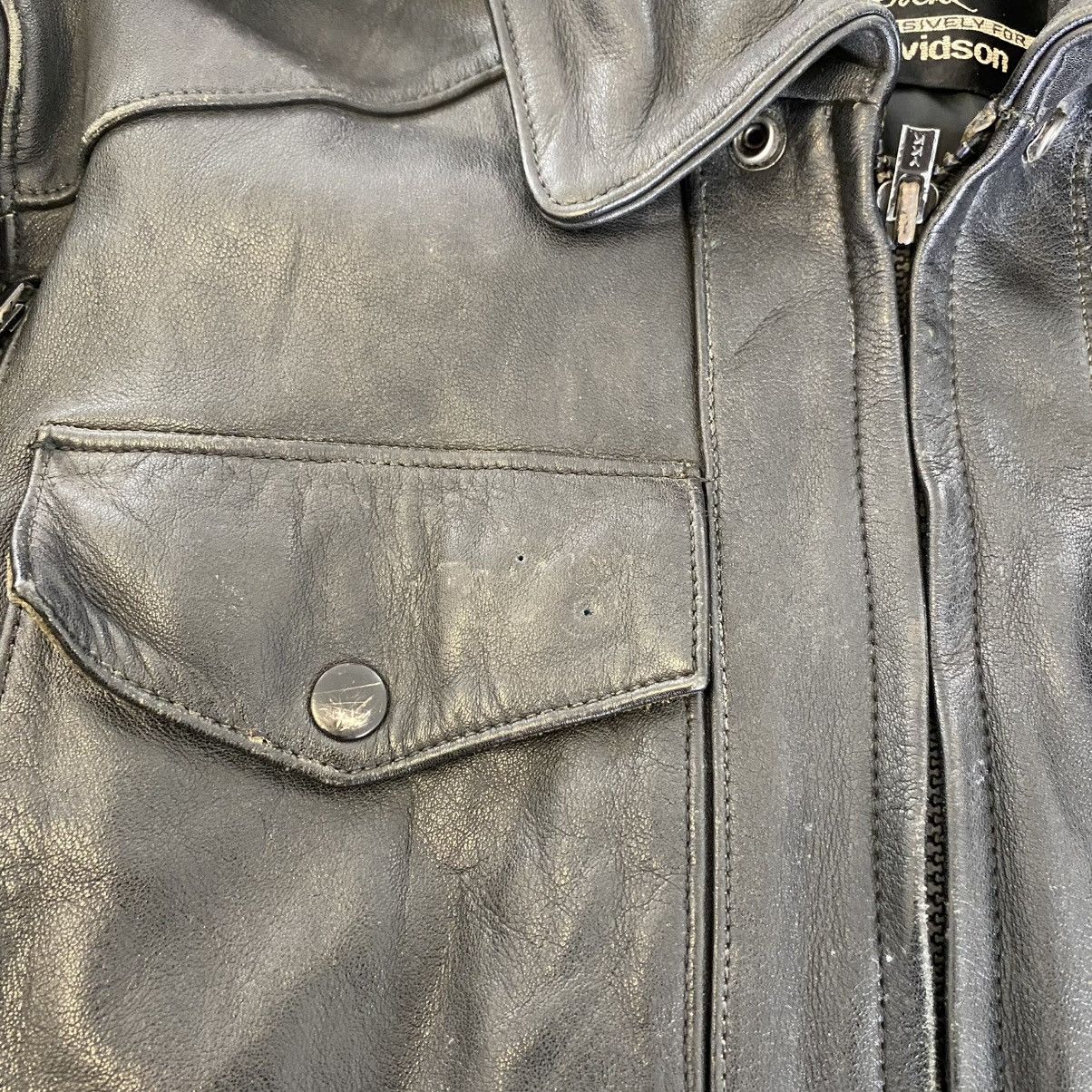 Harley Davidson VTG Harley Davidson by Hein Gericke Moto Leather Jacket Size US S / EU 44-46 / 1 - 11 Thumbnail