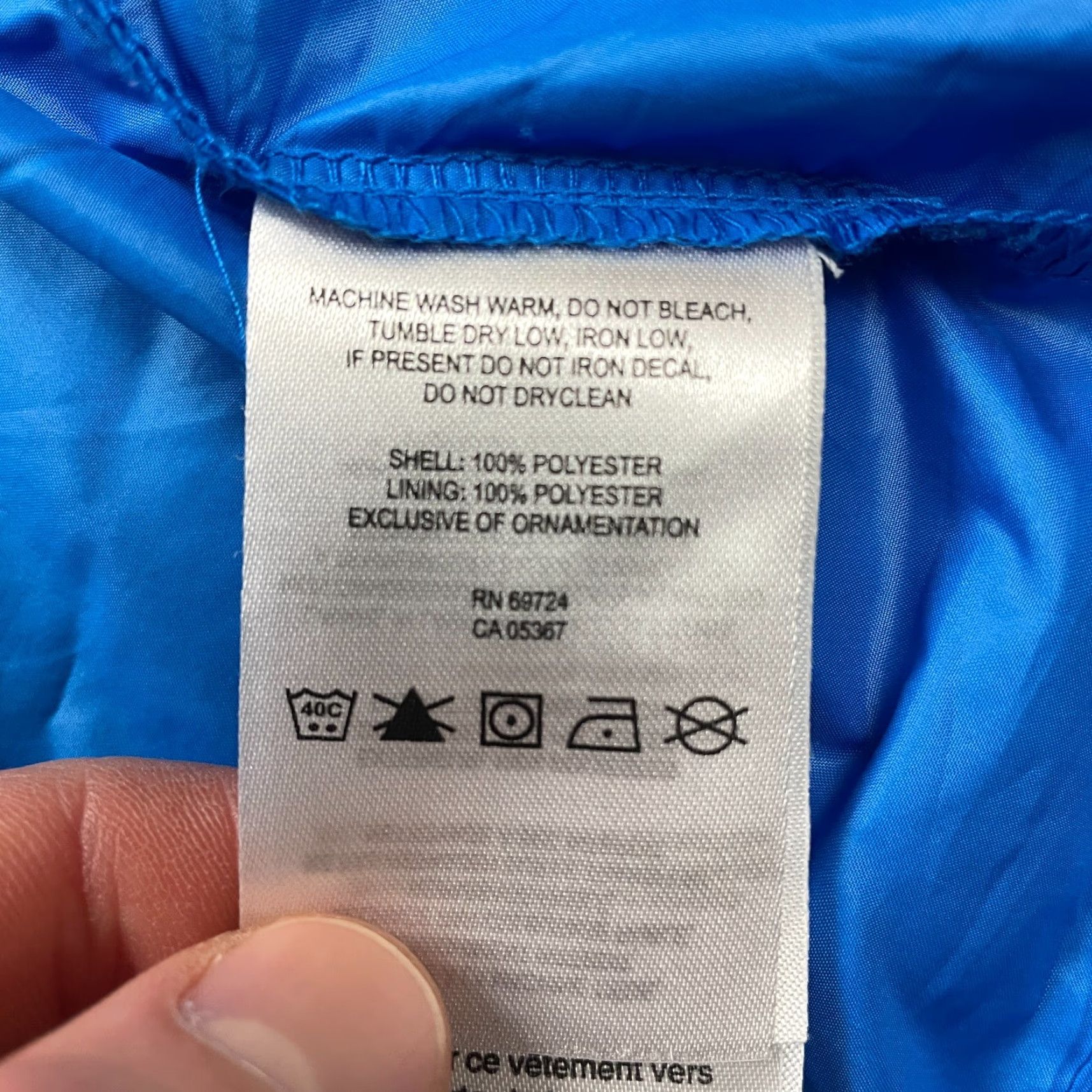 Vintage Columbia Jacket Mens Large Blue Lightweight Windbreaker Full Zip Hooded Activewear Casual Travel Size US L / EU 52-54 / 3 - 7 Thumbnail