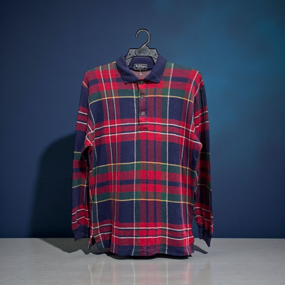 Burberry VTG 80s BURBERRY MADE IN USA CHECKERED L/S SHIRTS Size US S / EU 44-46 / 1 - 2 Thumbnail