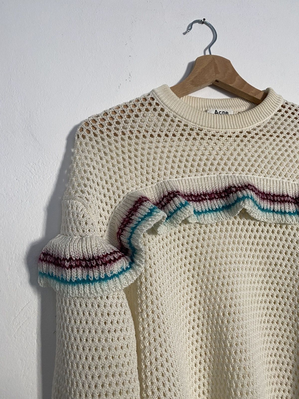 Acne Studios Acne Studios Ruffle Sweater Size US S / EU 44-46 / 1 - 5 Thumbnail