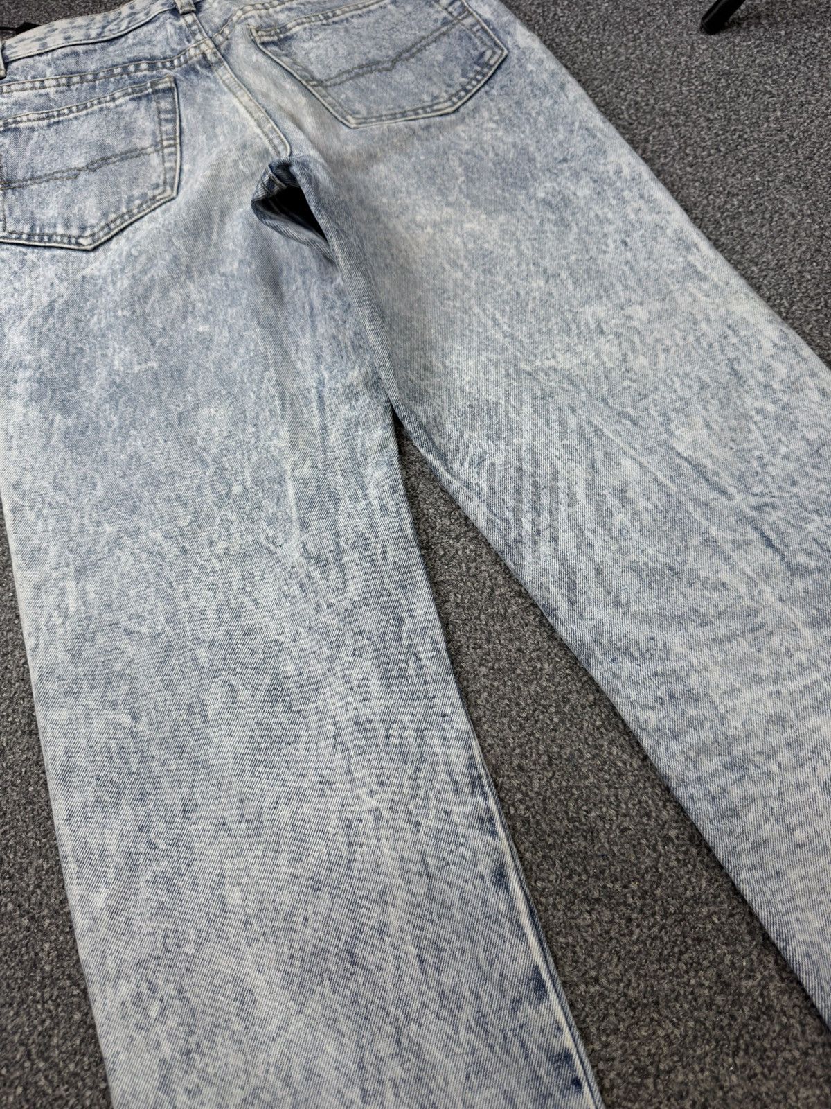 Fashion Victim Vintage 15.5oz Acid Wash Aging Faded Express Japanese Denim Size US 30 / EU 46 - 11 Thumbnail