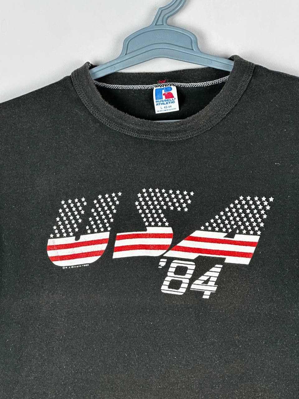 Russell Athletic 1983 Russell Athletic Vintage USA Single Stitch T Shirt Size US M / EU 48-50 / 2 - 5 Thumbnail