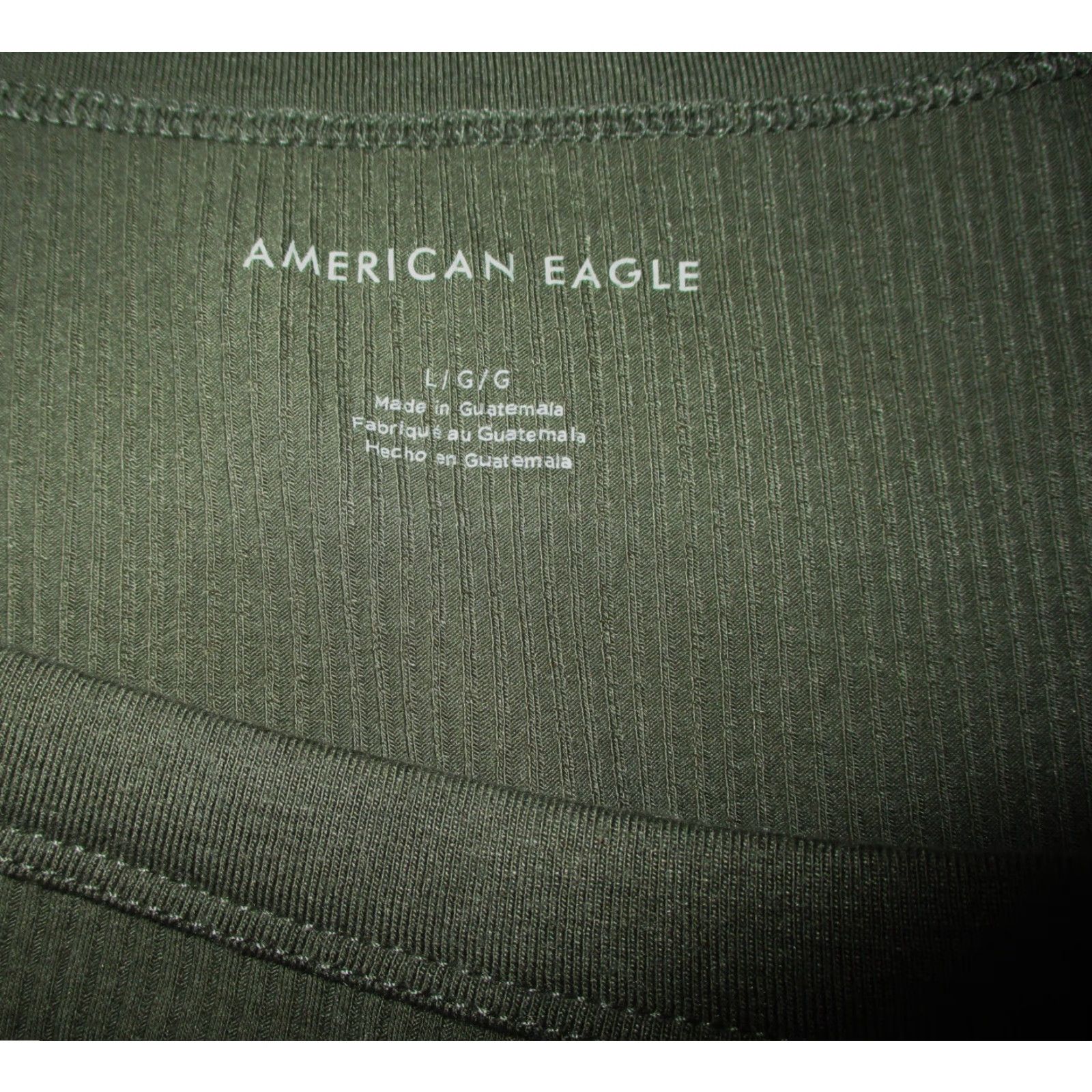American Eagle Outfitters AMERICAN EAGLE Green Sleeveless Top L Women NWOT Body Shirt Stretch Casual Top Size L / US 10 / IT 46 - 6 Thumbnail