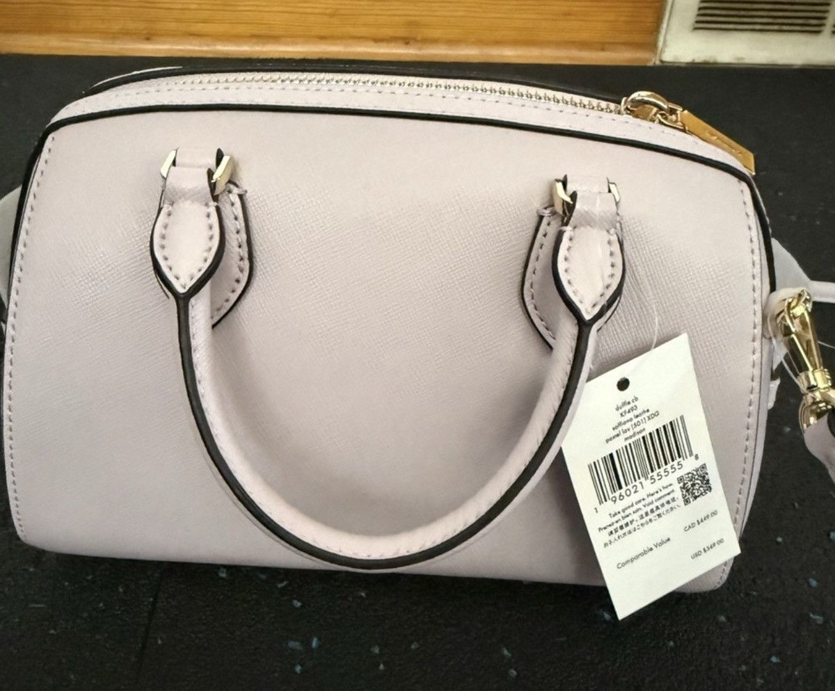 Kate Spade Kate Spade Madison Pastel Lavender Saffiano Leather Bag Size ONE SIZE - 3 Thumbnail