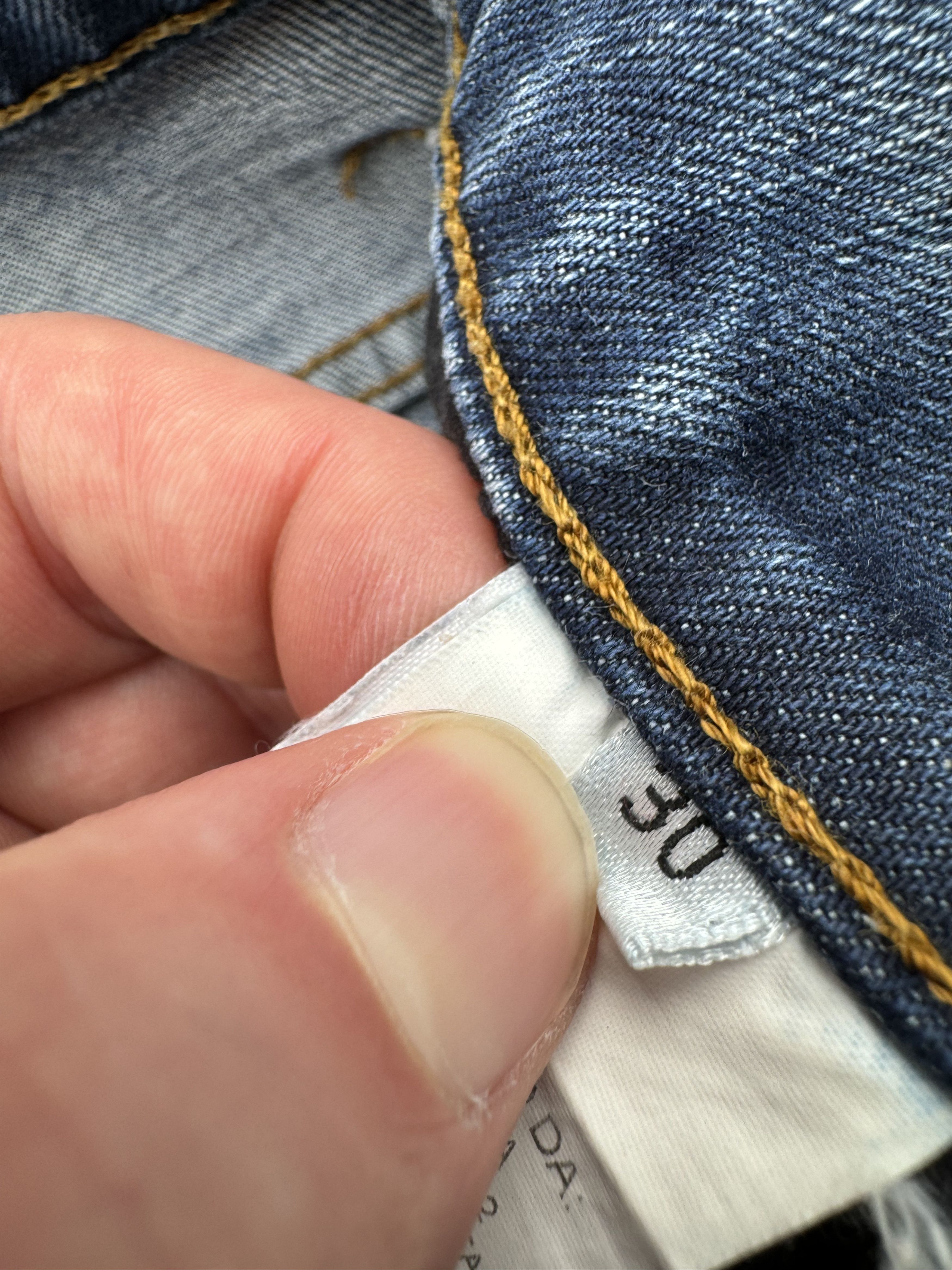 Dirk Bikkembergs × Japanese Brand × Vintage Dirk Bikkembergs Vintage Ripped Jeans Size US 30 / EU 46 - 7 Thumbnail