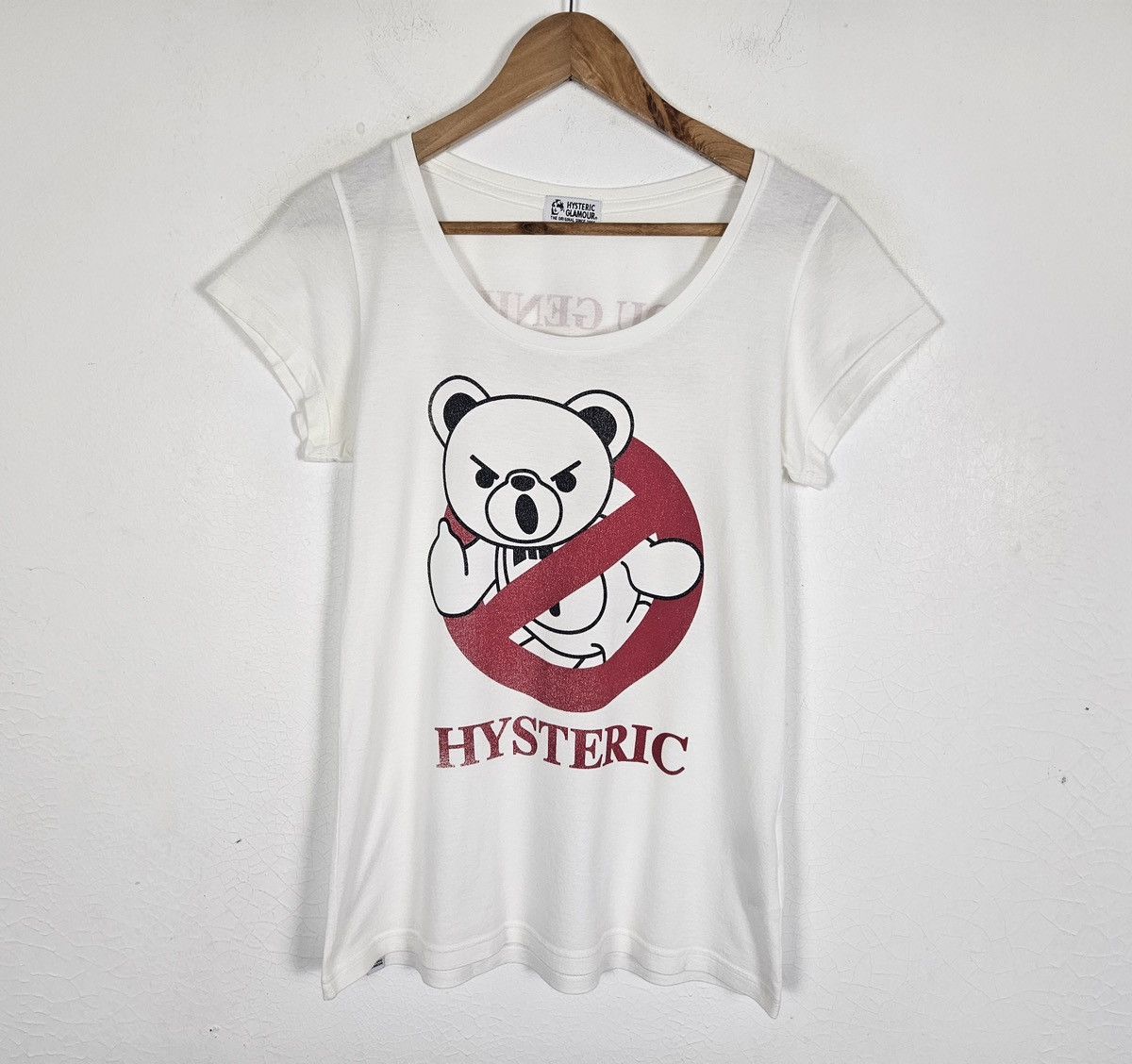 Hysteric Glamour Hysteric Glamour Bear You Genius Me Bastard Shirt Size S / US 4 / IT 40 - 3 Thumbnail