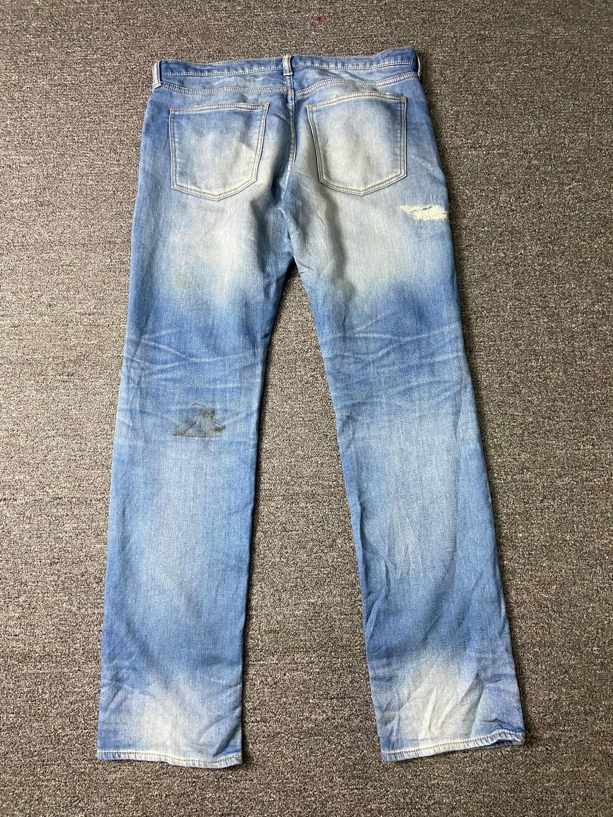 Japanese Brand × Ron Herman × Vintage Ron Herman California 1975 Distressed Denim Jeans (131) Size US 33 - 2 Thumbnail