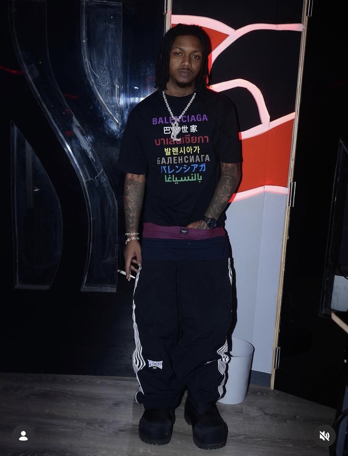PROJECT G/R Protocol Index 3 LAYERED TRACK PANTS PROJECT GR stk opium Size US 32 / EU 48 - 7 Thumbnail