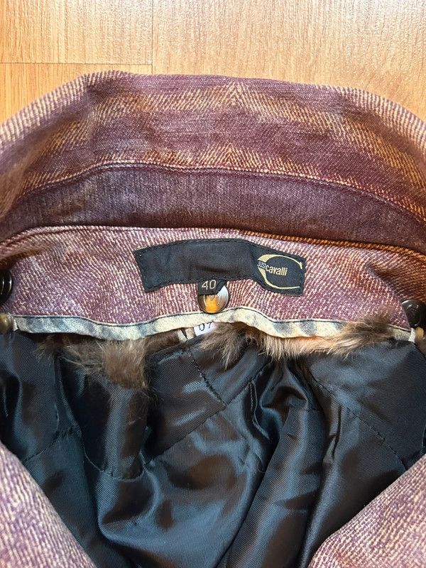 Roberto Cavalli × Vintage SS04 Roberto Cavalli Sunset Faded Purple Trench Coat Size S / US 4 / IT 40 - 8 Thumbnail