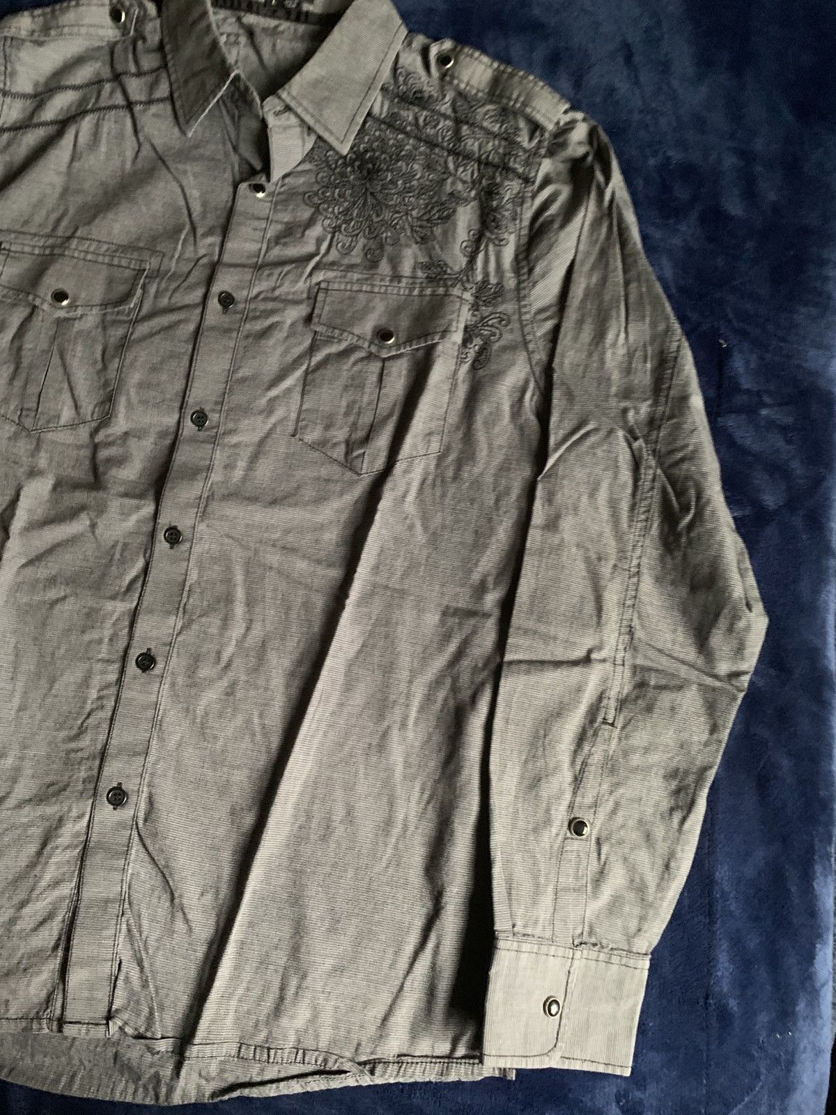 Other At Collins button up mens western cowboy fashion Size US L / EU 52-54 / 3 - 3 Thumbnail